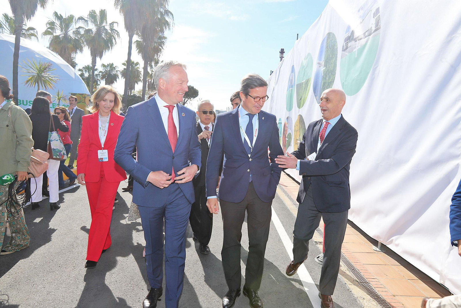 Presentación de la nueva planta de biocombustibles de segunda generación  de Cepsa en Palos de la Frontera (Huelva)
