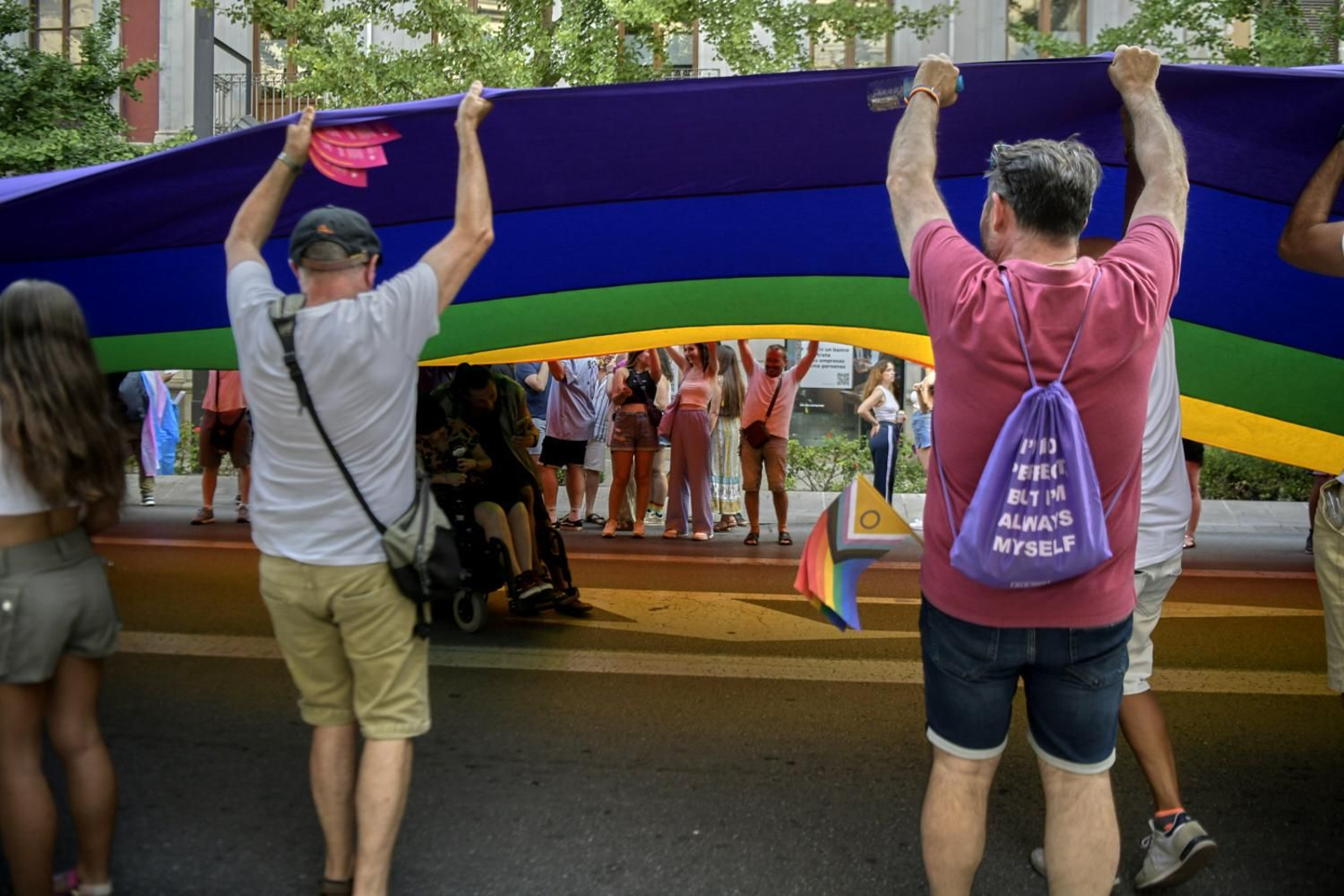 El pregón de Jedet y la marcha del Orgullo en Granada, en imágenes