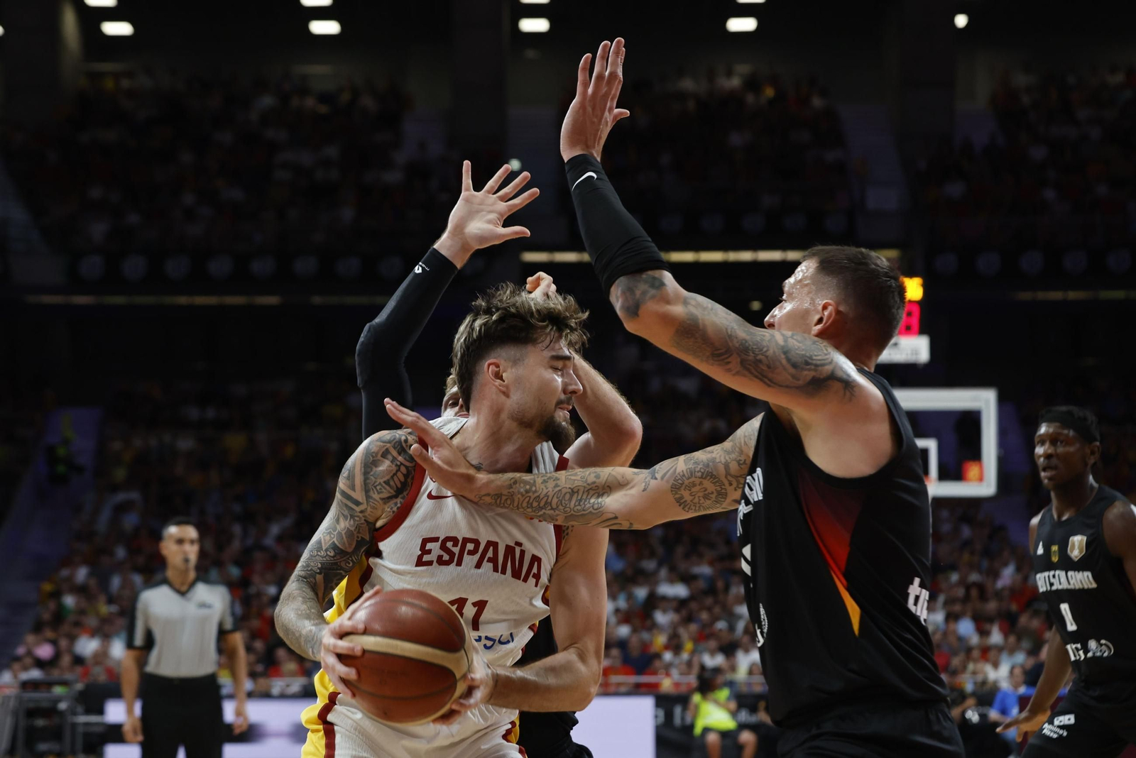Las mejores fotos del España - Alemania de baloncesto