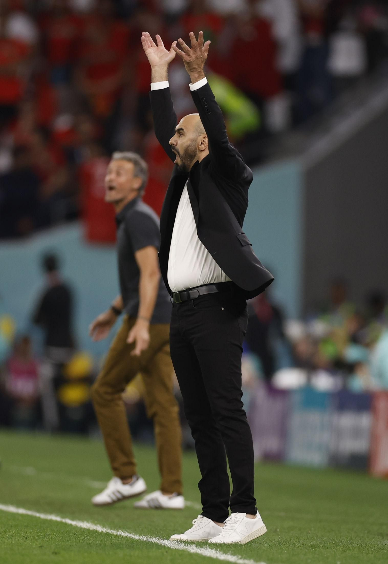 Fotos del Marruecos-España en octavos del Mundial de Qatar