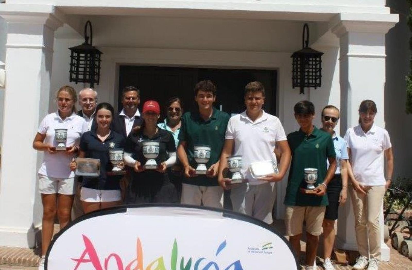 Los premiados en el Campeonato de Andalucía sub-18