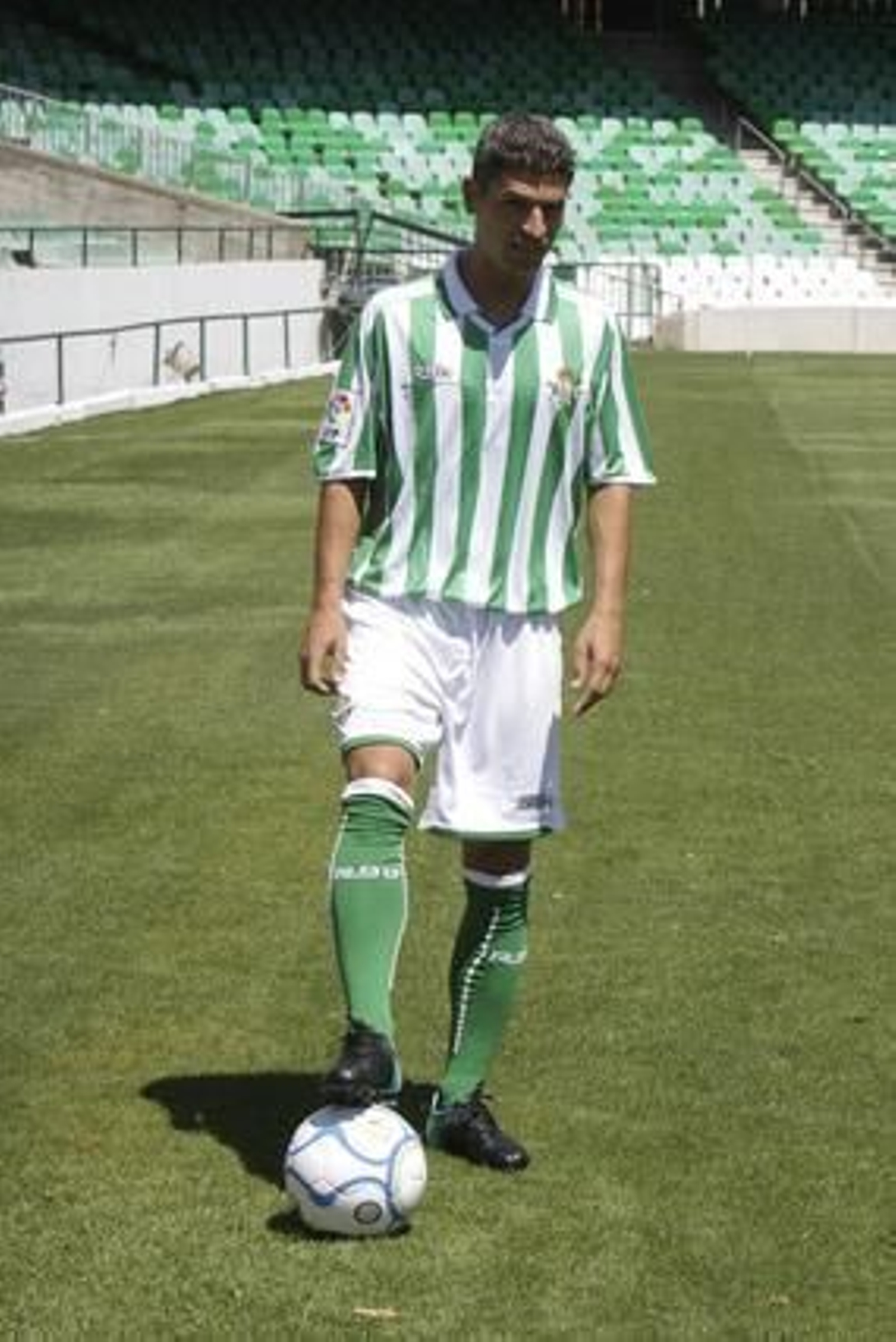 Salva Sevilla, nuevo jugador del Real Betis.

Foto: José Ángel García