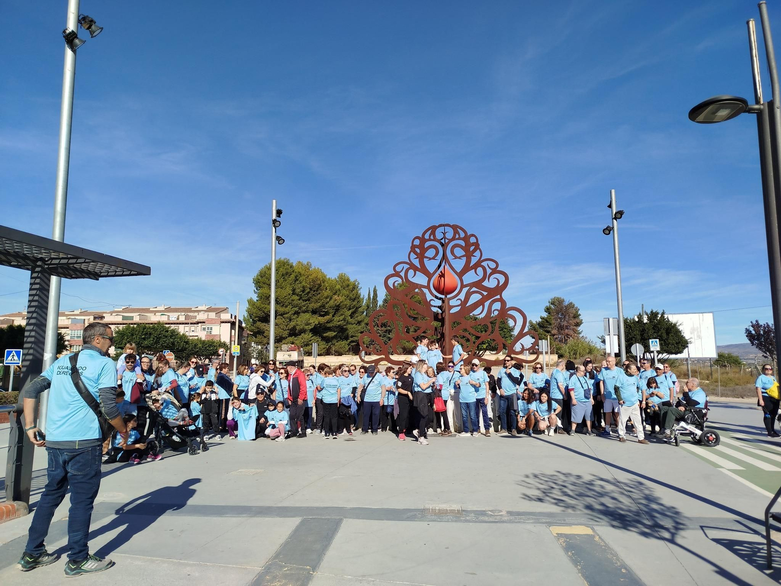 Huércal-Overa se lanza a la calle por la investigación contra el Alzéimer