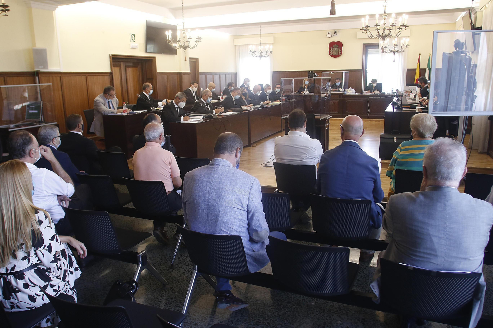 Una imagen del segundo juicio de la macrocausa de los ERE, por las ayudas a Acyco.