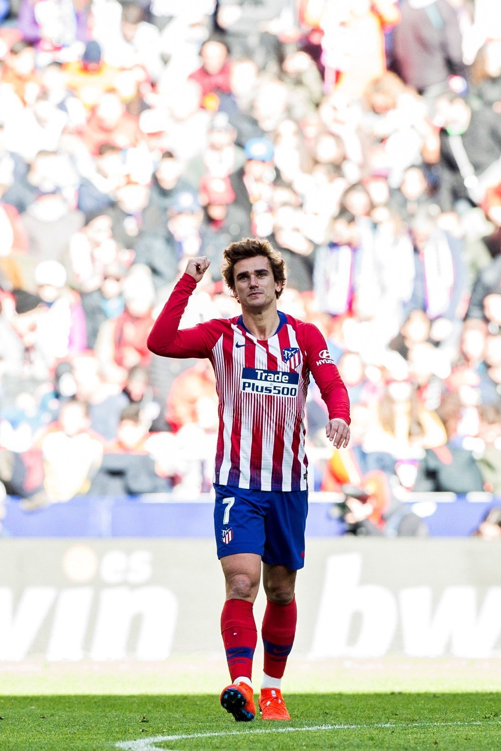 El Atlético de Madrid-Levante, en imágenes