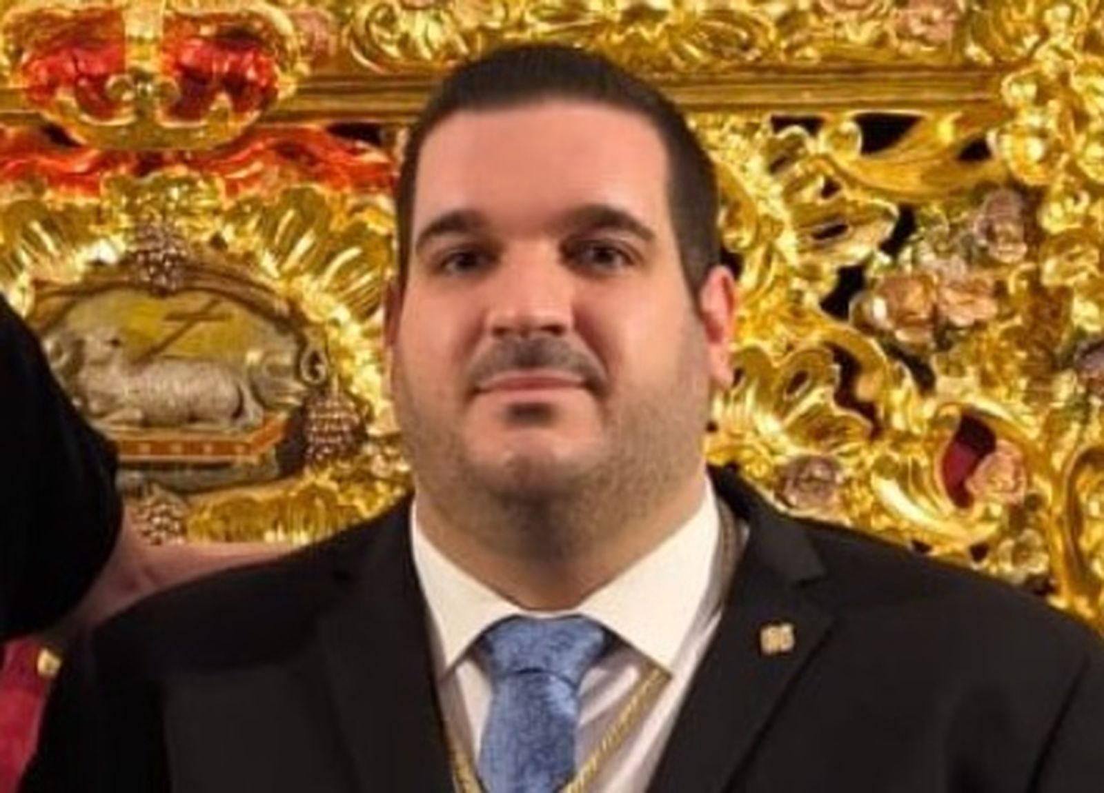 El cofrade Juan Antonio González