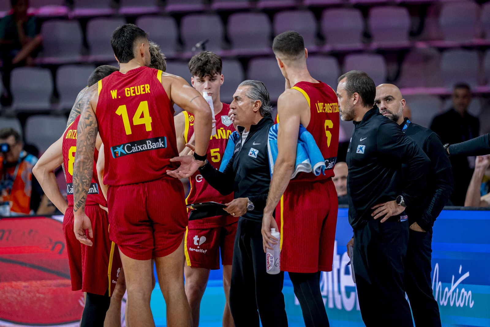 Las fotos del Georgia - España de baloncesto