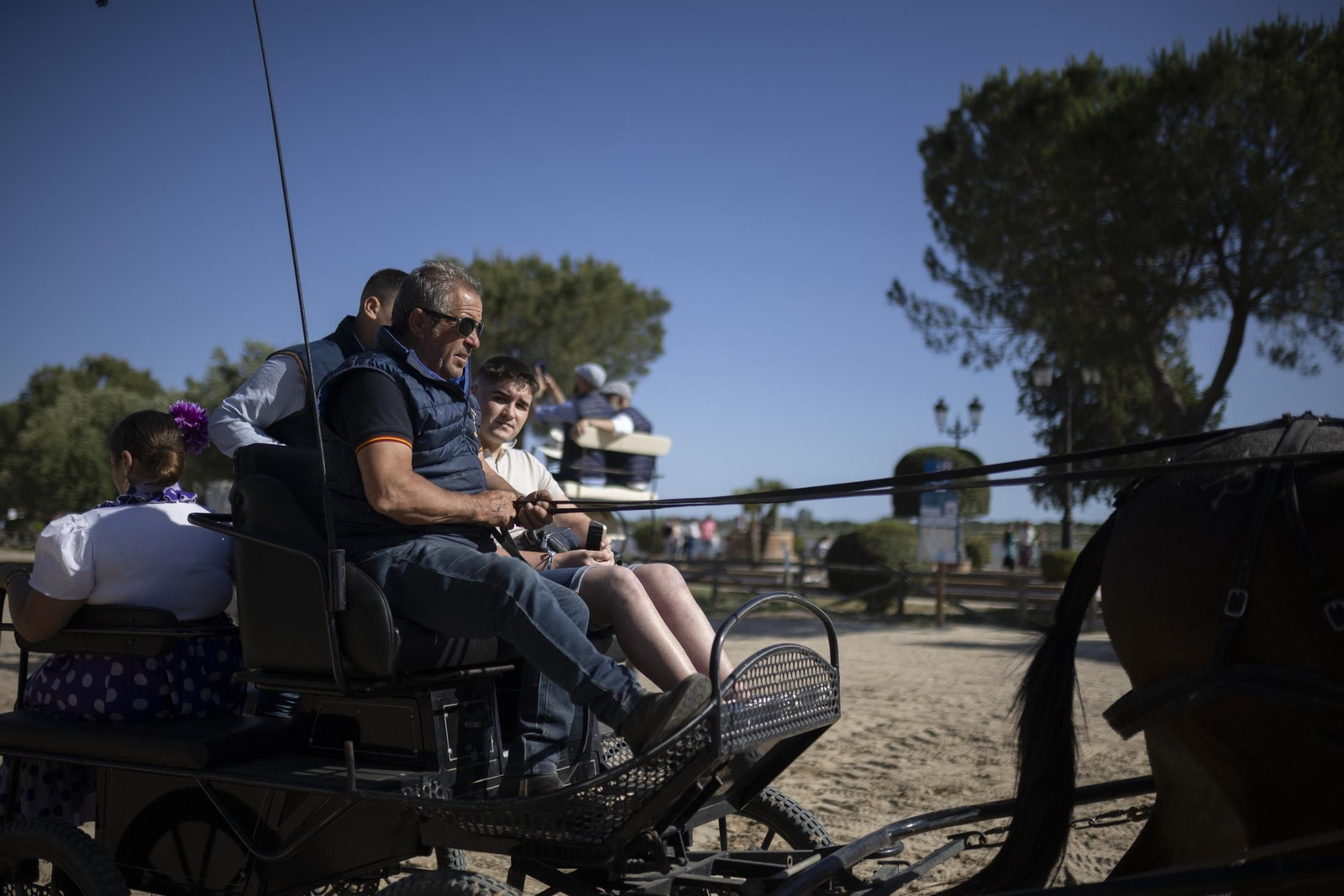 Imágenes de las primeras presentaciones de las hermandades de El Rocío 2024