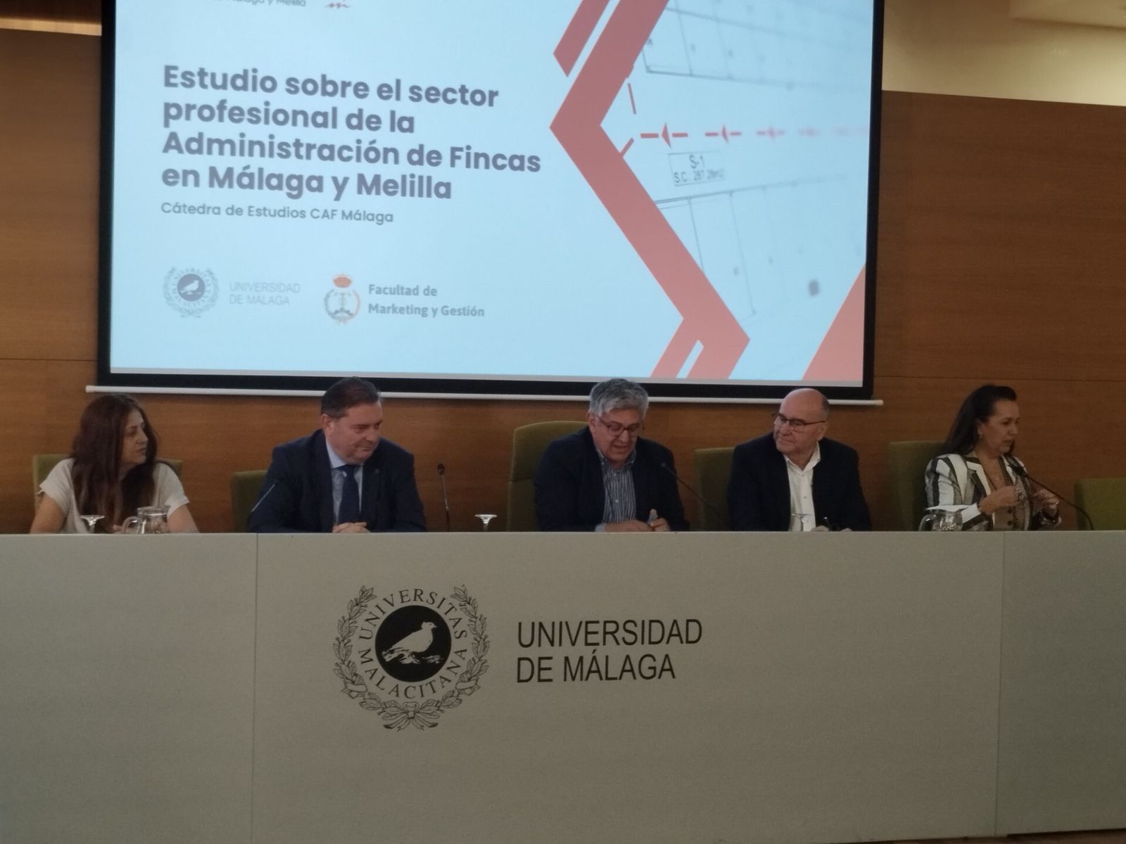 Presentación, este lunes, del estudio de la UMA sobre el sector de administración de fincas.