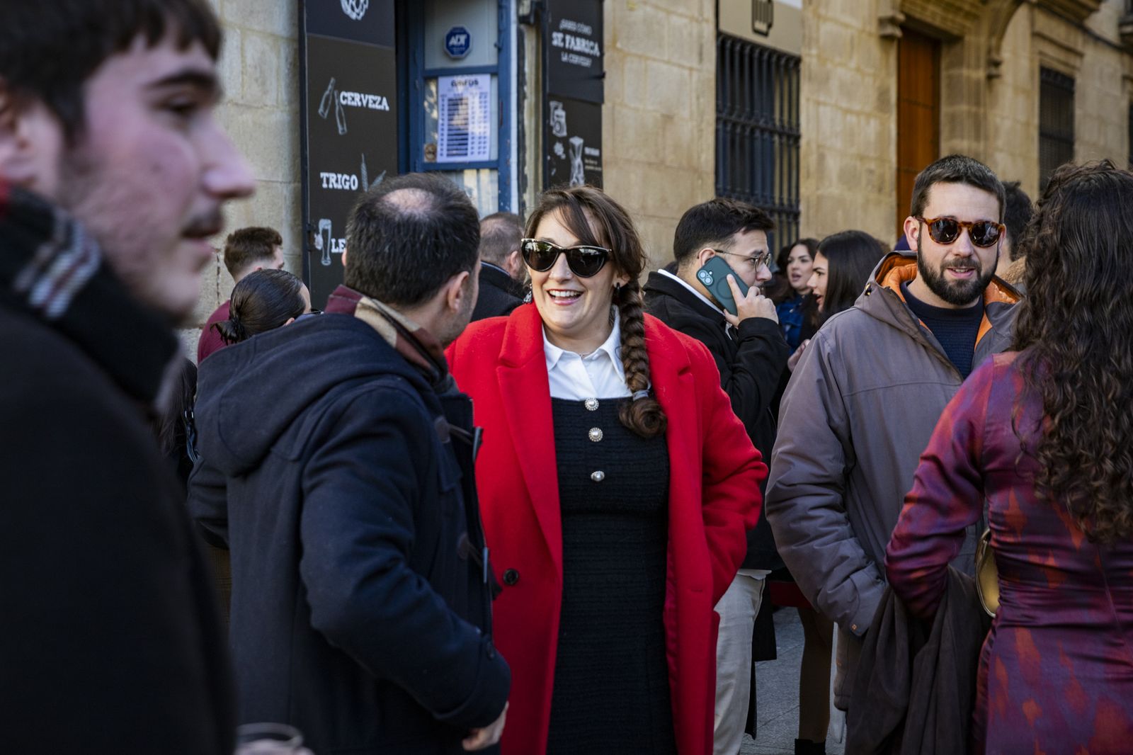Imágenes del ambiente navideño del 24 de diciembre en Jerez