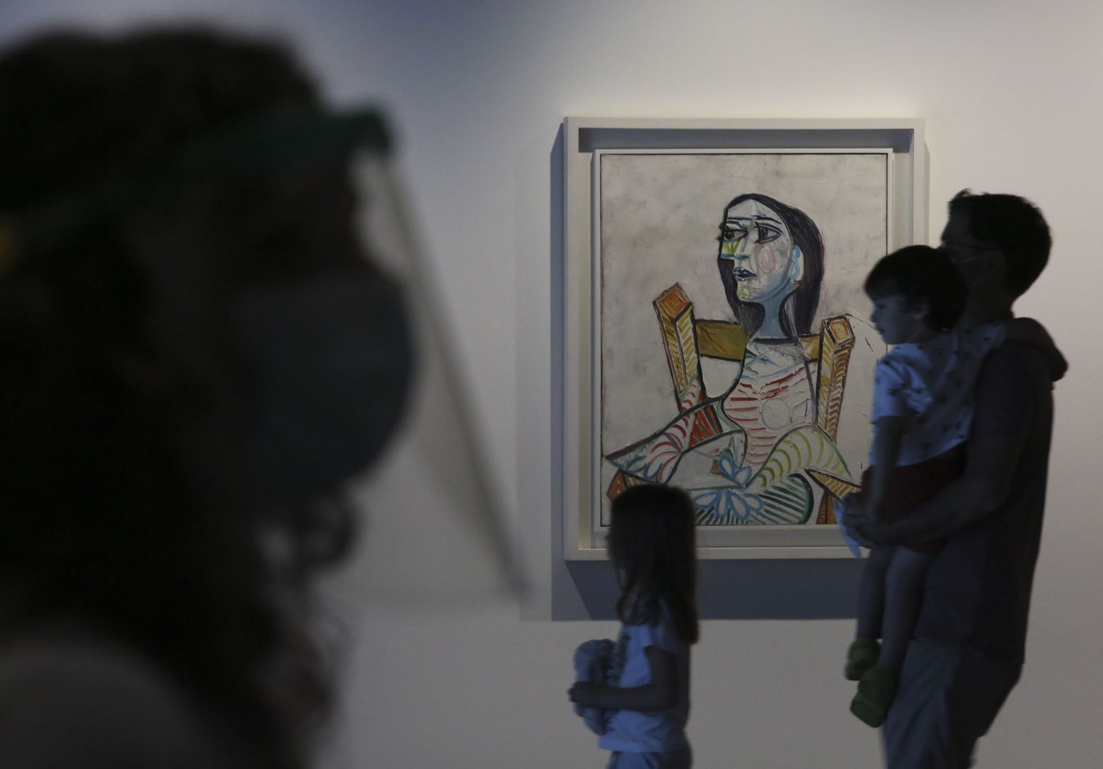 Las fotos del (tímido) reencuentro con los museos en Málaga