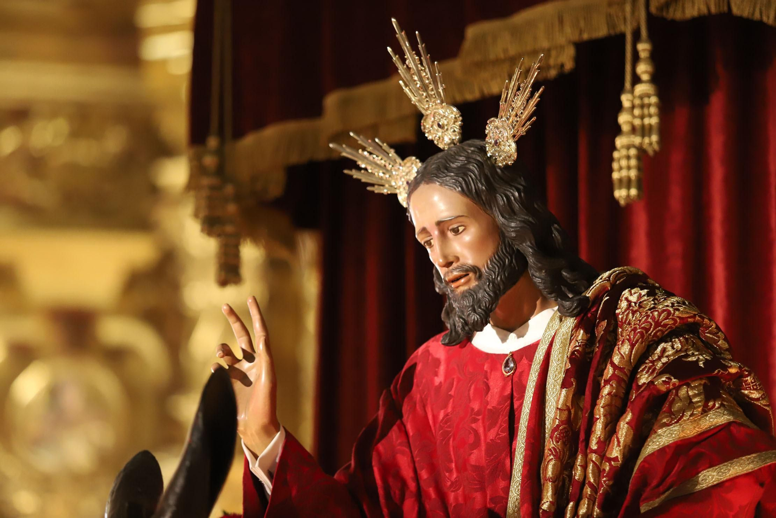 El Señor de la Entrada Triunfal en Jerusalén.