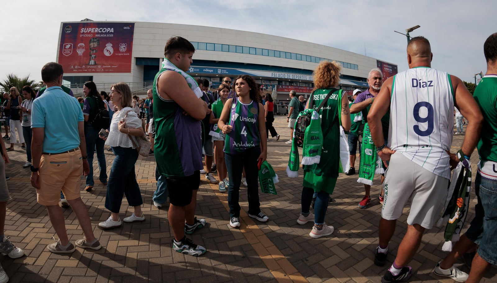 La Fan Zone de la Supercopa de Málaga