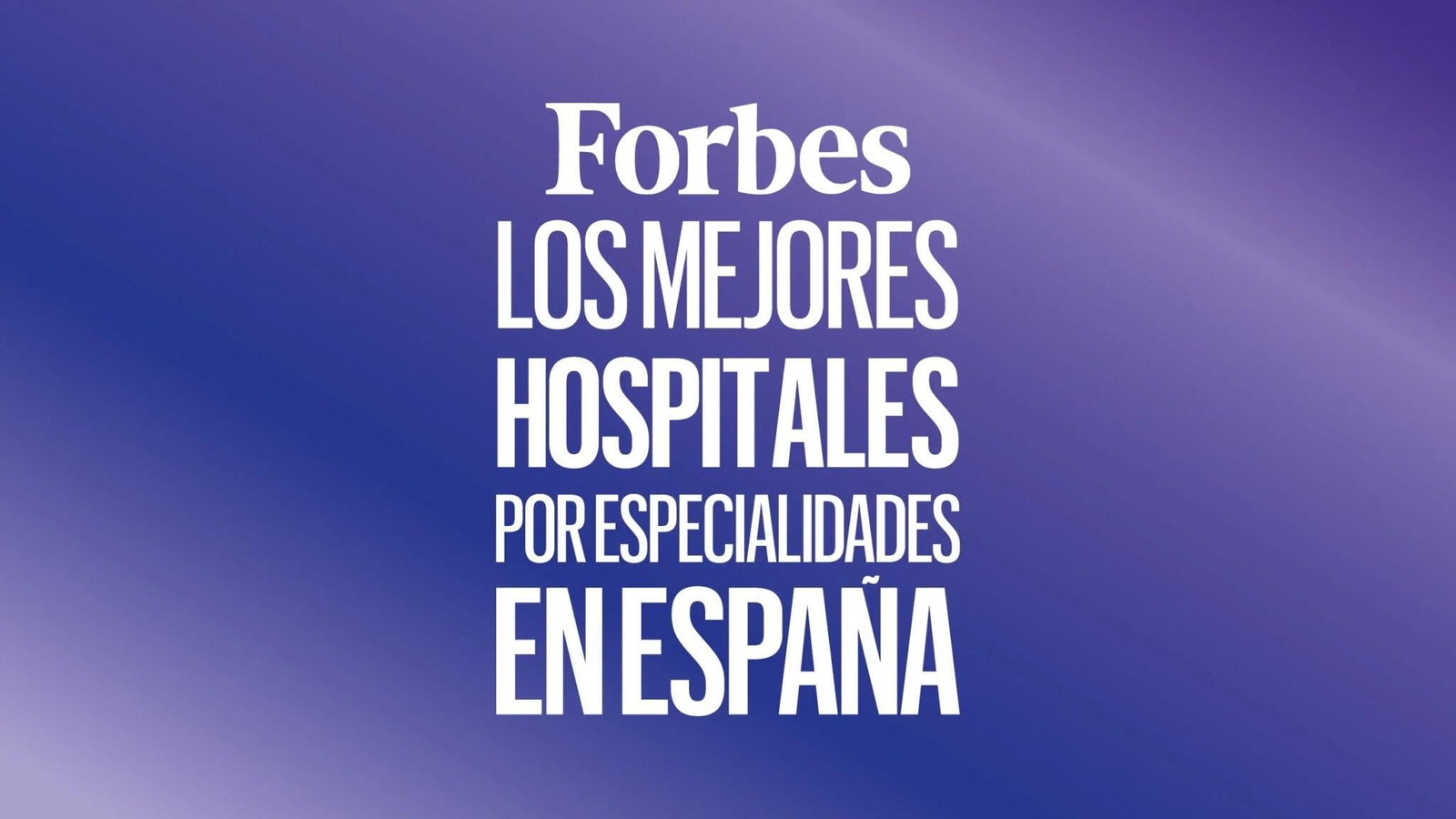 Forbes ha evaluado reputación clínica, tecnología, infraestructura, la calidad de los resultados y satisfacción de los pacientes, entre otros aspectos. Forbes ha evaluado reputación clínica, tecnología, infraestructura, la calidad de los resultados y satisfacción de los pacientes, entre otros aspectos.