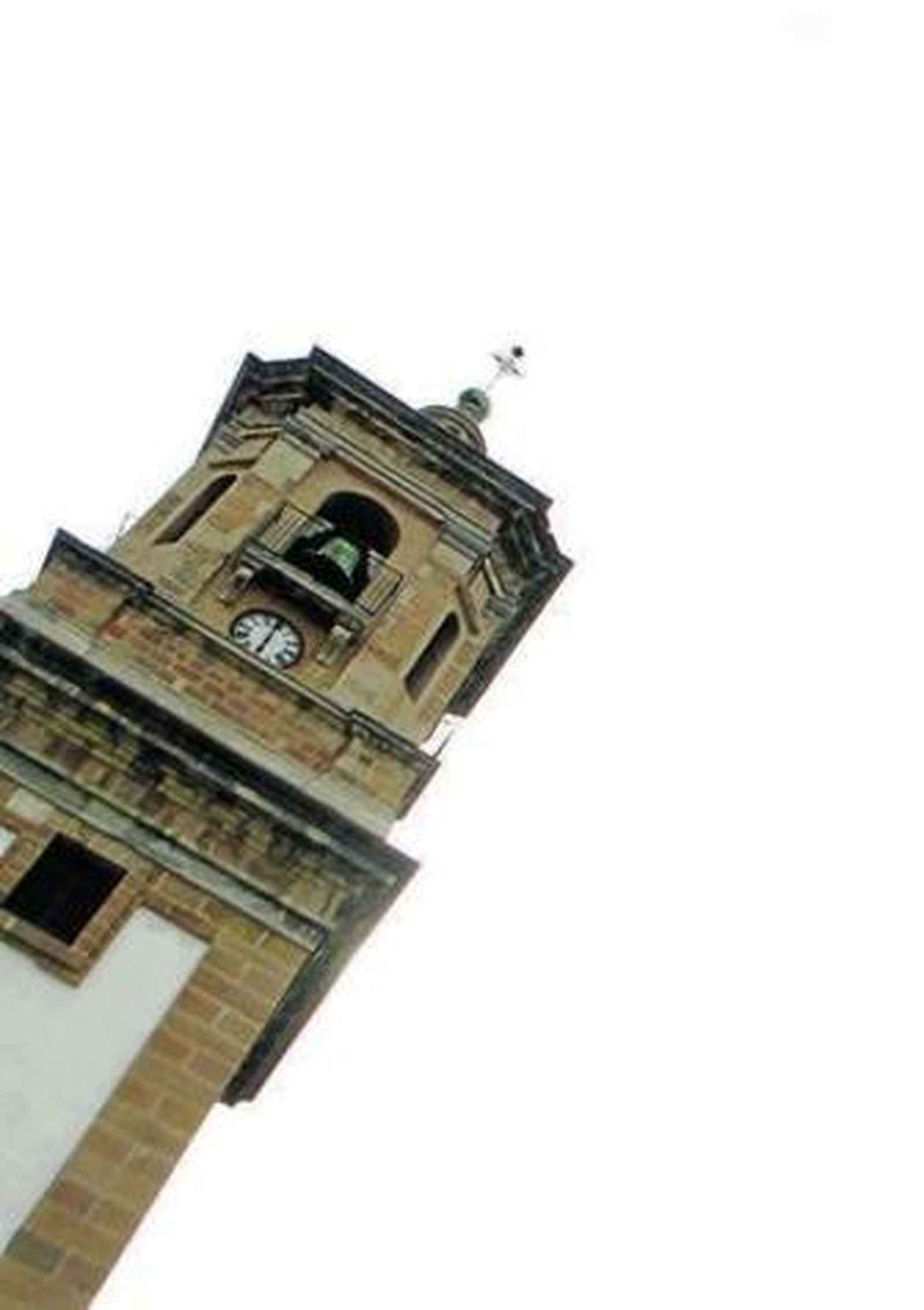La torre de la iglesia de la Palma, en la Plaza Alta.