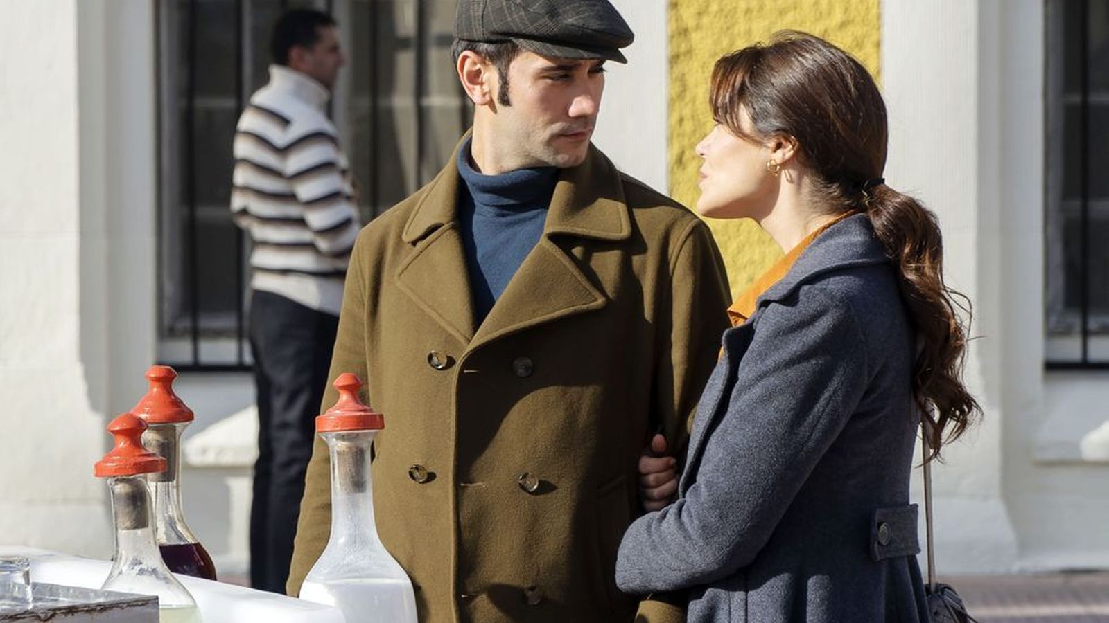 Protagonistas de 'Tierra amarga'.