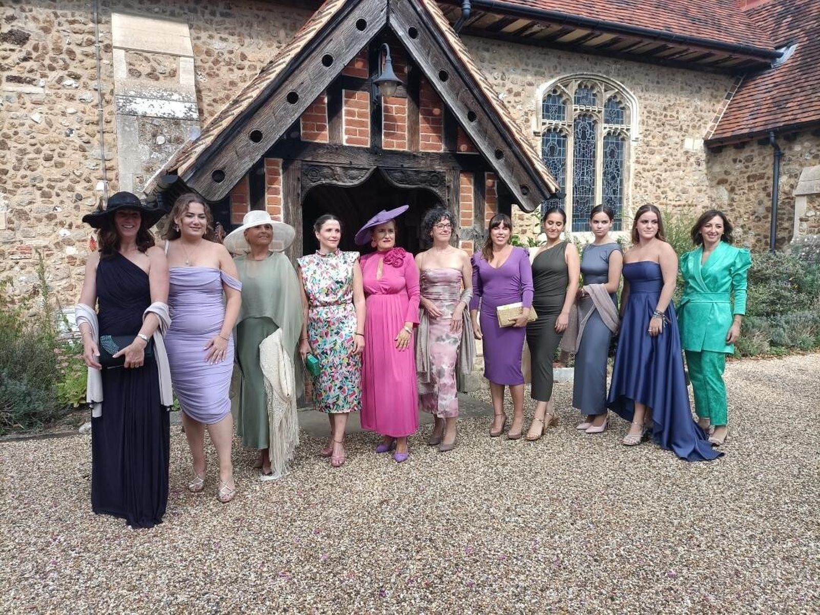 Caroline Van Cauwenberge, Laura y Pilar Baró, Isabel Perata, María Baró, Inés del Castillo, Beatriz Villegas, Pilar Díaz, Lucía Baró, María Lázaro y Silvia Supervia.