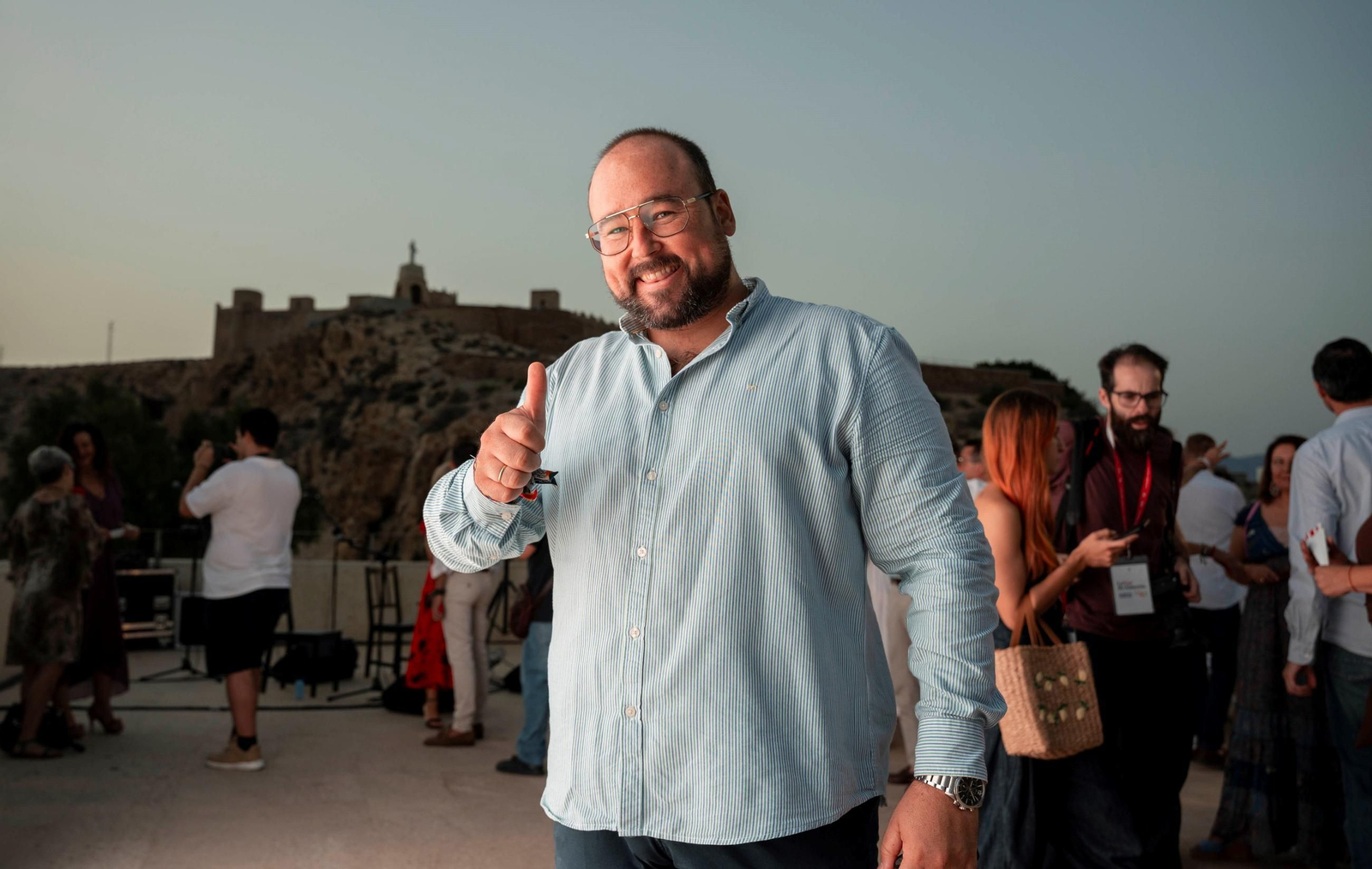 Vicente Martínez, pregonero de la Feria y Fiestas Mayores de Almería 2025.