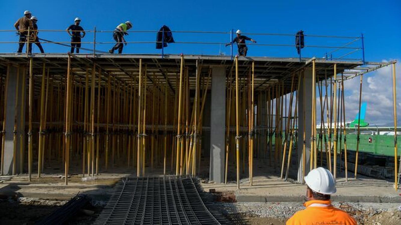 Edificio en obras en Granada
