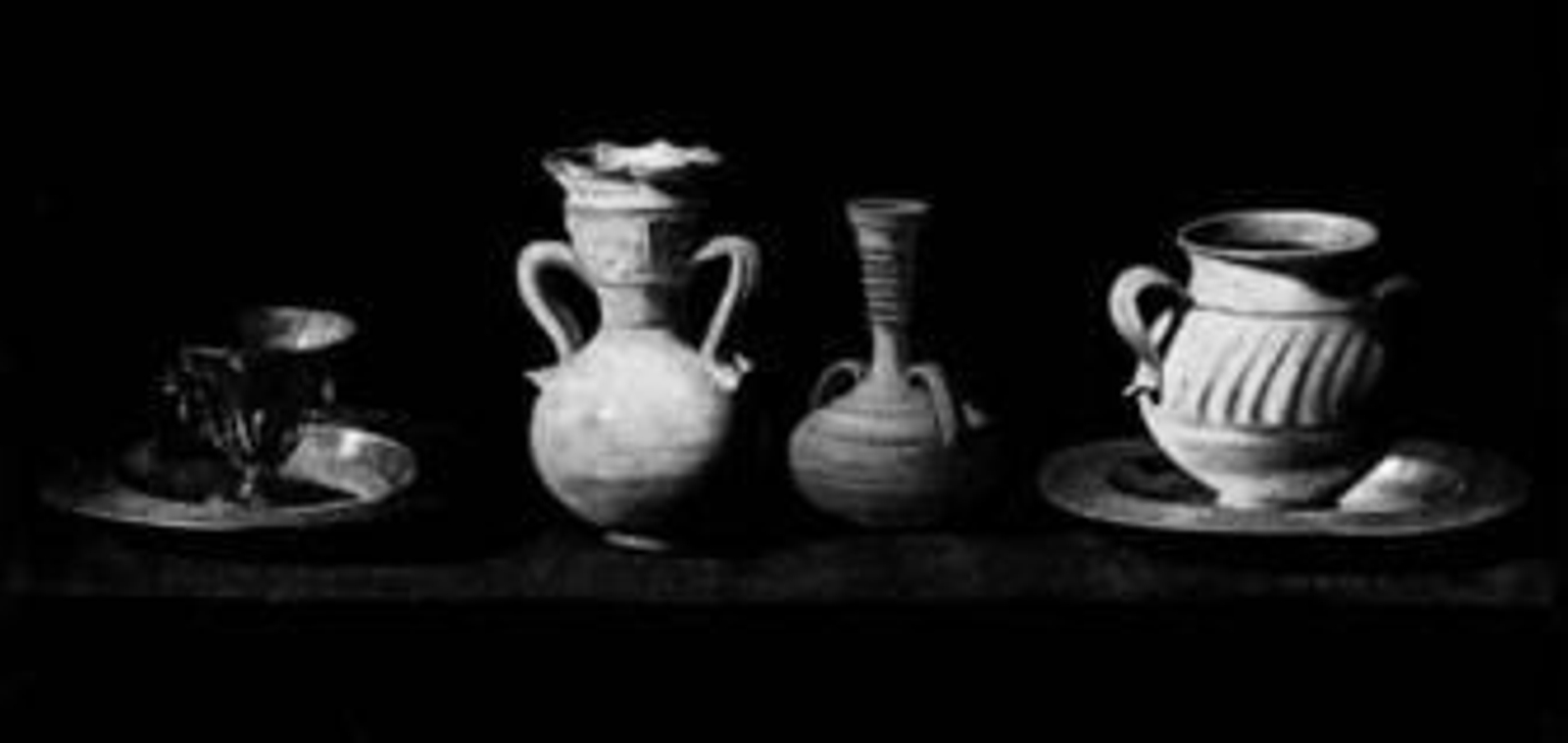 1. 'Naturaleza muerta con jarras y tazas', uno de los bodegones del autor. 2. La 'Visión de San Pedro Nolasco'. 3. Exterior del Bozar de Bruselas, que programará la muestra a partir de enero de 2014. 4. 'La Virgen con el Niño Jesús y San Juan Bautista niño', del Museo de Bellas Artes de Bilbao. 5. El impresionante 'Agnus Dei', propiedad del Museo del Prado. 6. 'Hércules lucha con Anteo', una de las escenas mitológicas del pintor. 7. La 'Santa Casilda' que conserva el Thyssen.