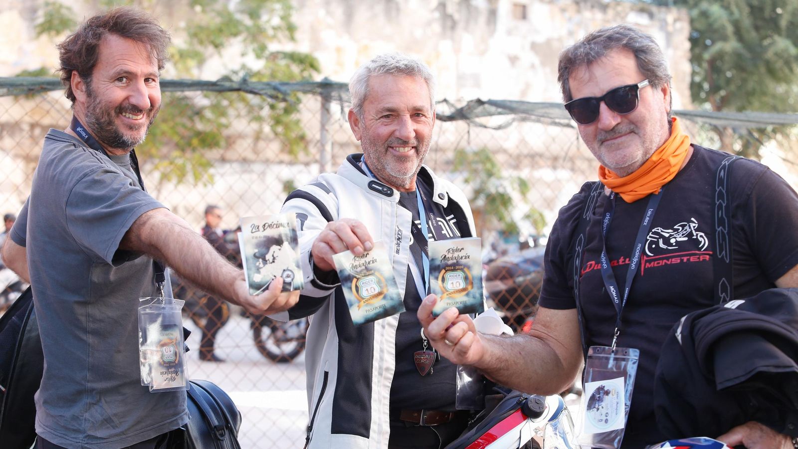 Fotos de la Rider Andalucía a su paso por La Línea