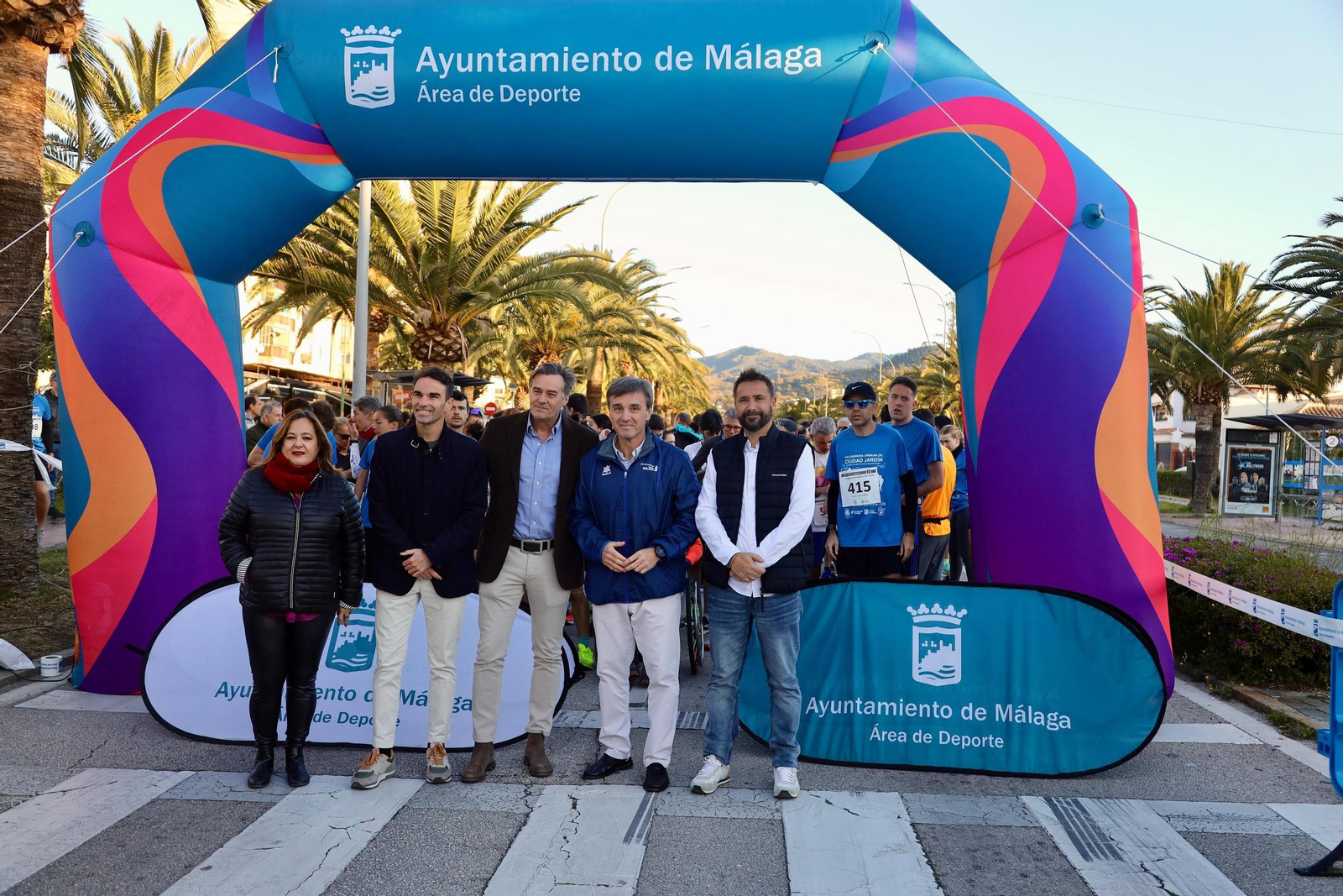 La Carrera Urbana del Colegio Fundación Unicaja Sagrada Familia en Ciudad Jardín, en fotos