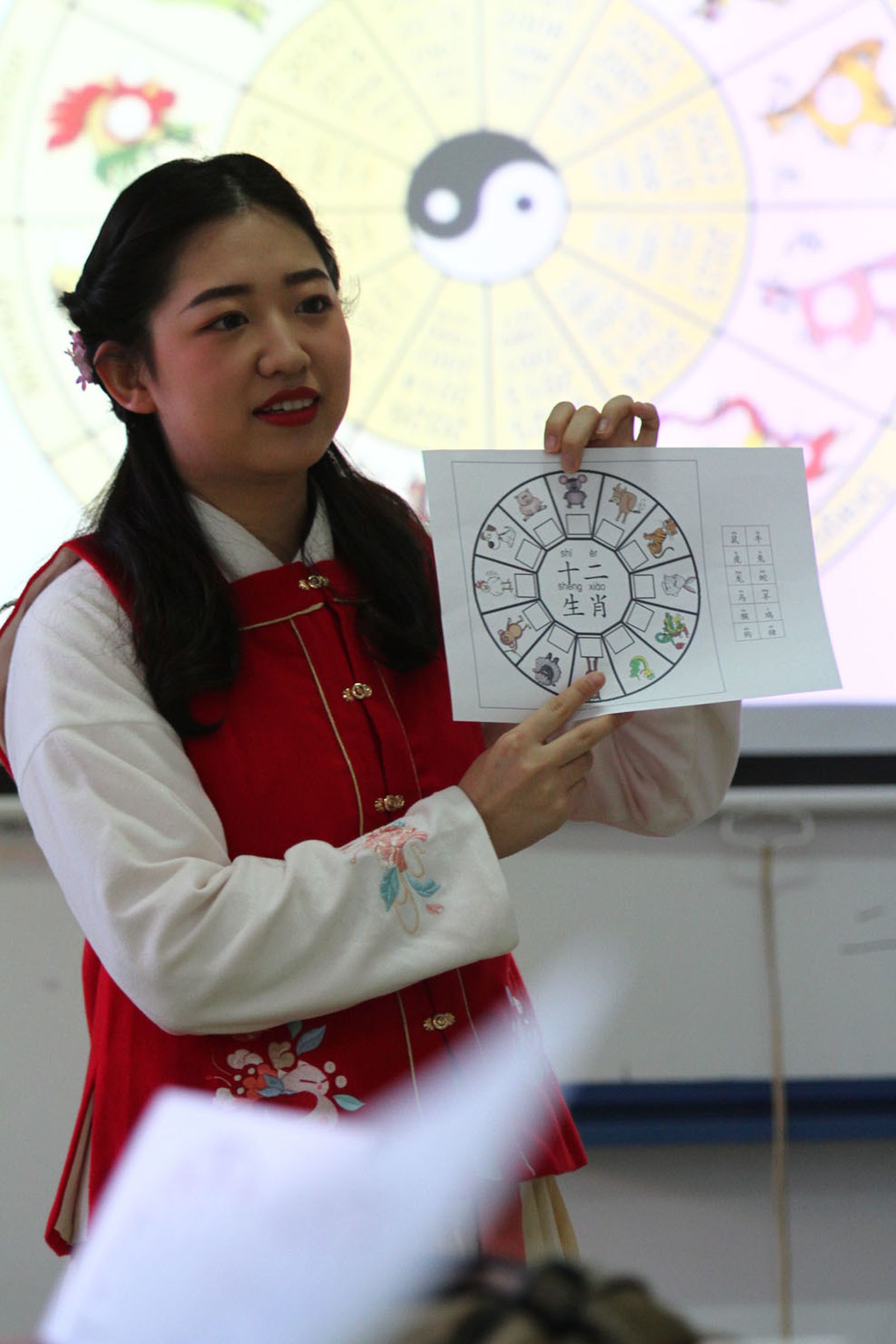 Celebración Año Nuevo chino en el IES Diego de Guzmán.