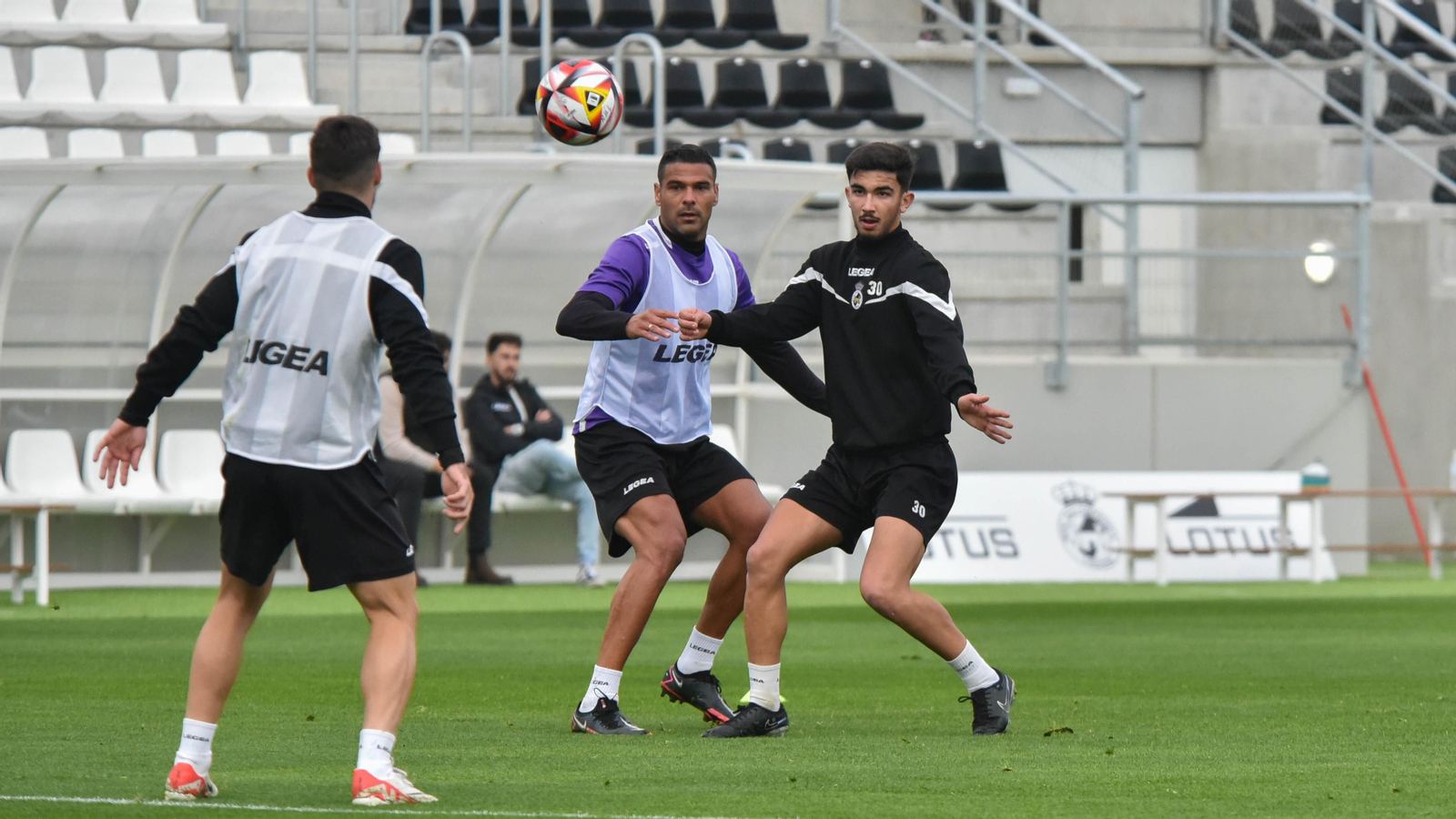 Las fotos del primer entrenamiento de Pitu y Rafa Ortiz con la Balona