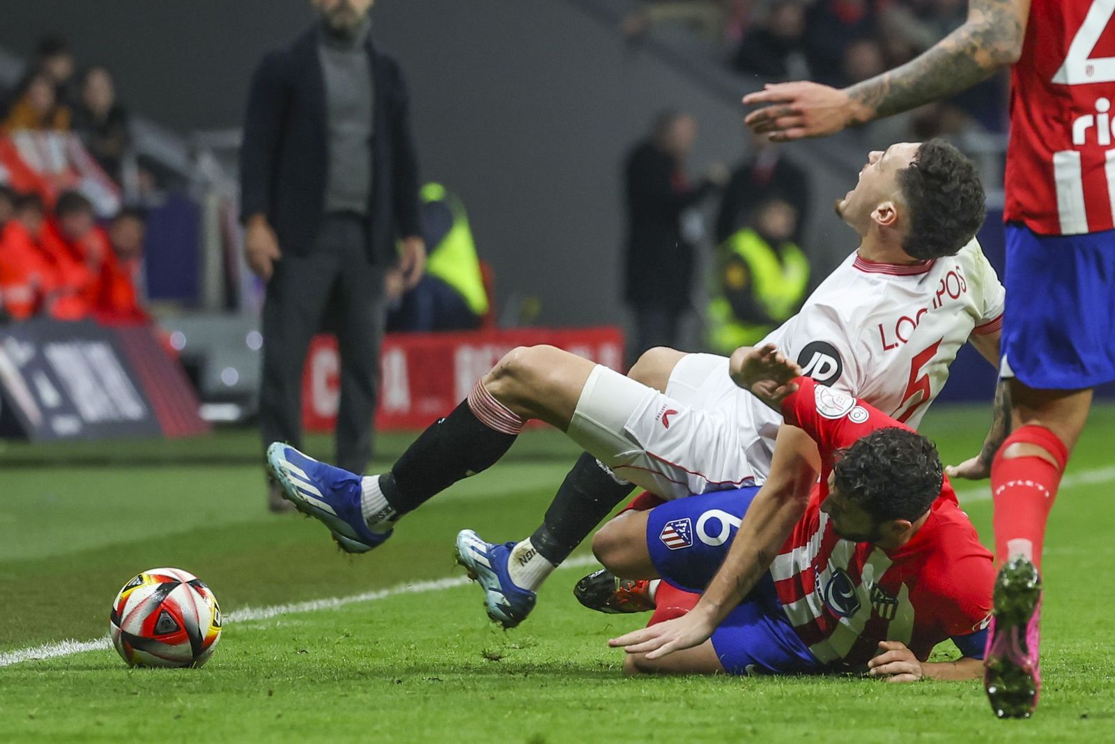 Las fotos del Atlético de Madrid - Sevilla en cuartos de la Copa del Rey