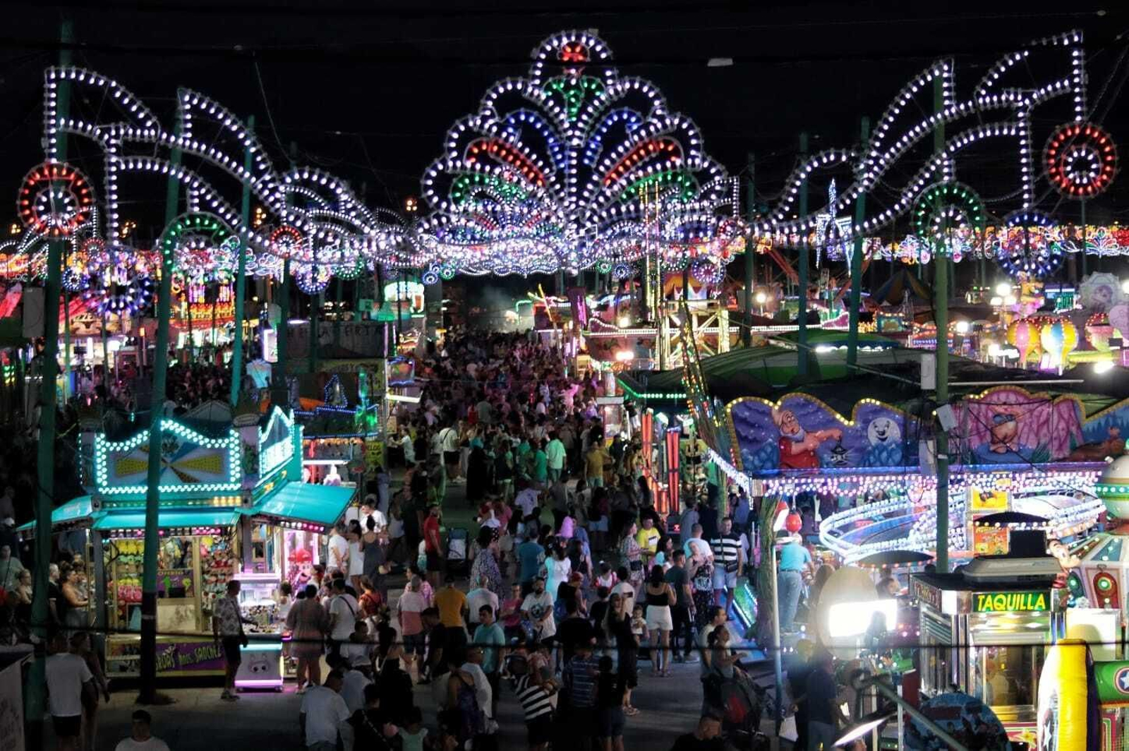 Las atracciones preferidas de la Feria de Málaga, en fotos