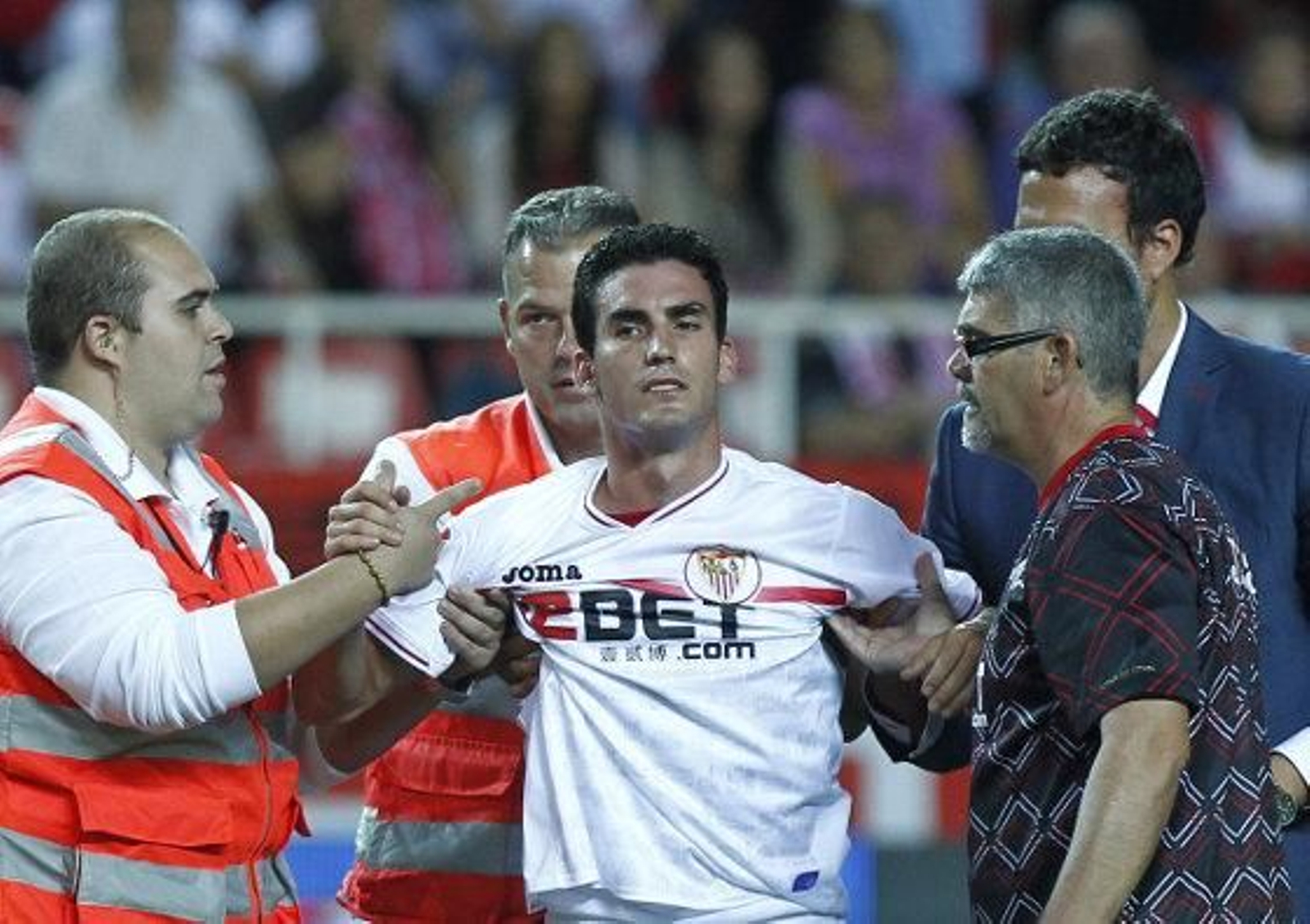 El Sevilla deja escapar otros dos puntos del Sánchez Pizjuán. / Antonio Pizarro