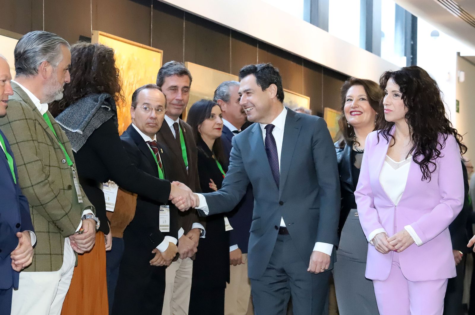 Imágenes de los Reyes Don Felipe y Doña Letizia en el congreso del 50 aniversario de Doñana
