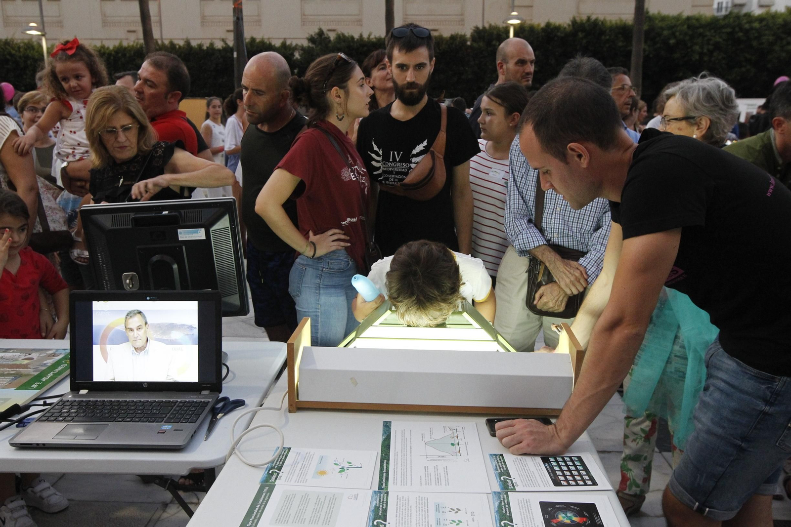 Fotogalería Noche Europea de los Investigadores. Universidad de Almería-UAL