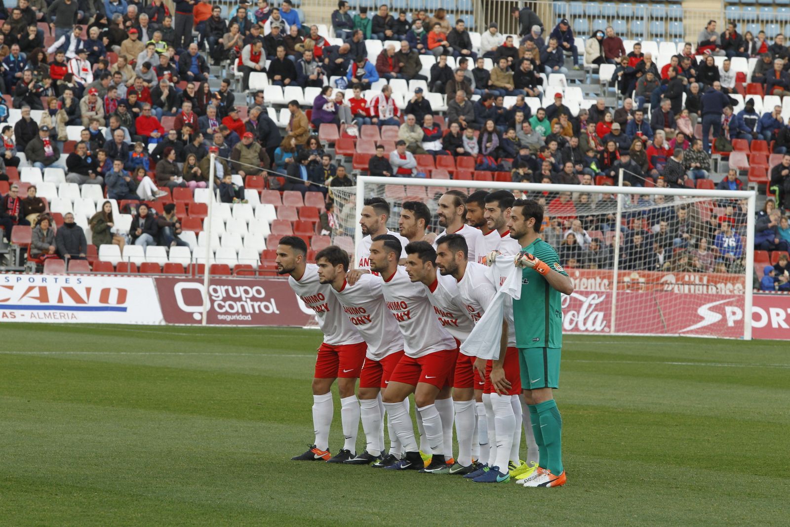 Las imágenes del UD Almería-Real Oviedo