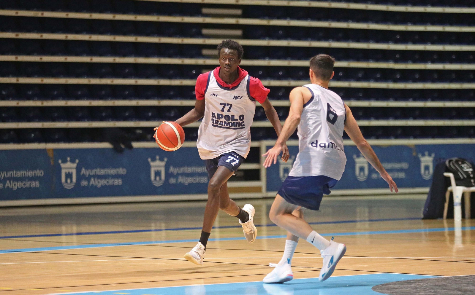 Fotos del entrenamiento de Udea