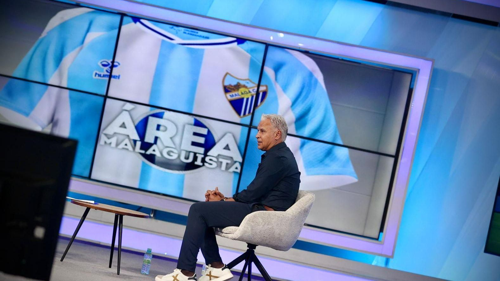 Sergio Pellicer en el programa 'Área Malaguista'.