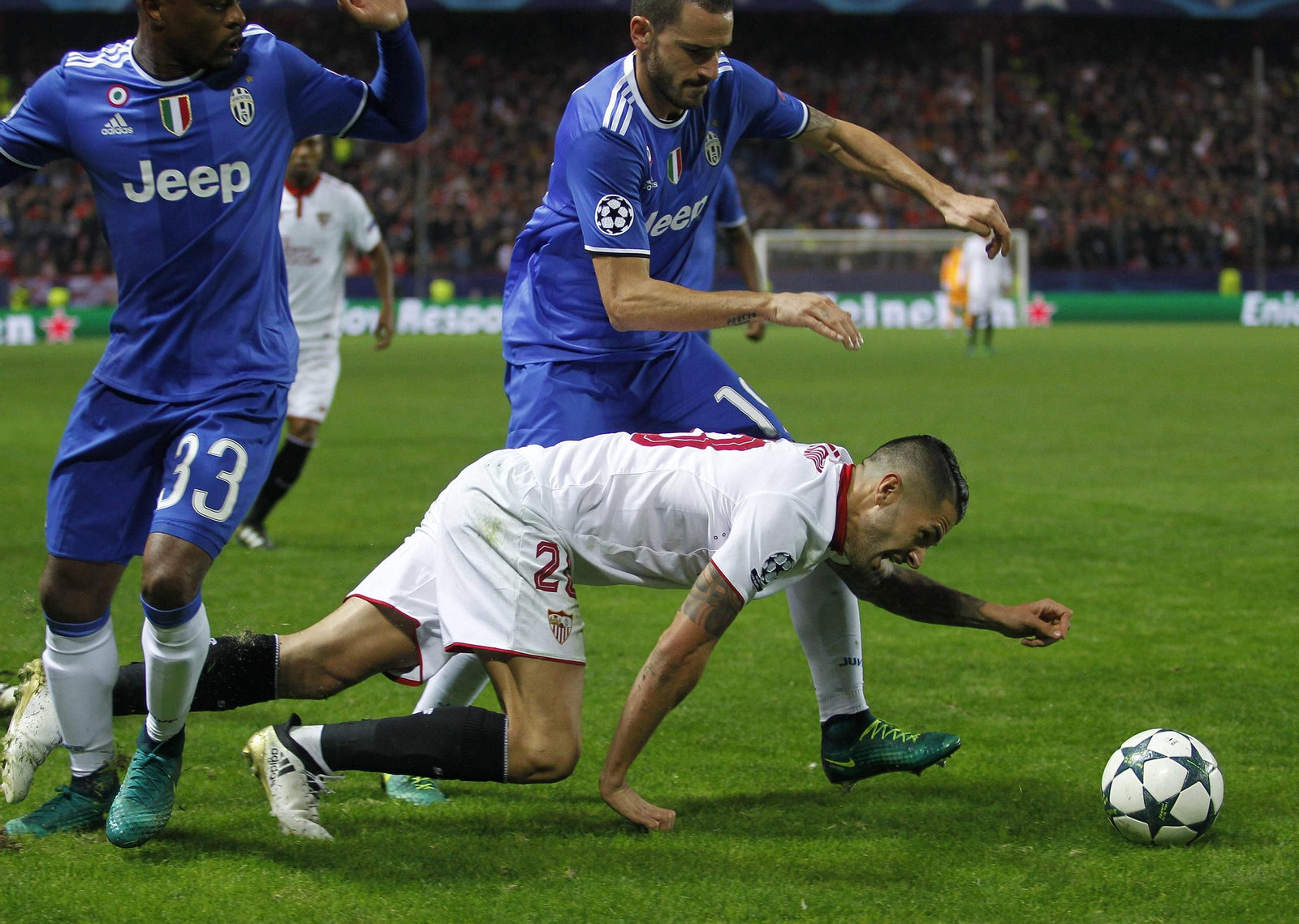 El Sevilla-Juventus de 'Champions'