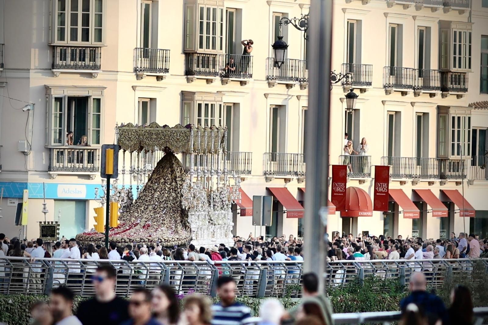 Procesión extraordinaria de María Santísima de la Trinidad.