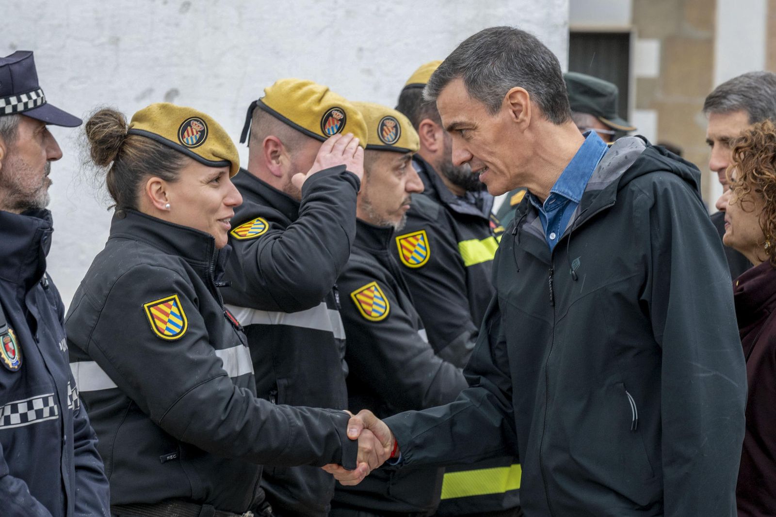 Pedro Sánchez vista Villanueva de la Reina, Jaén.