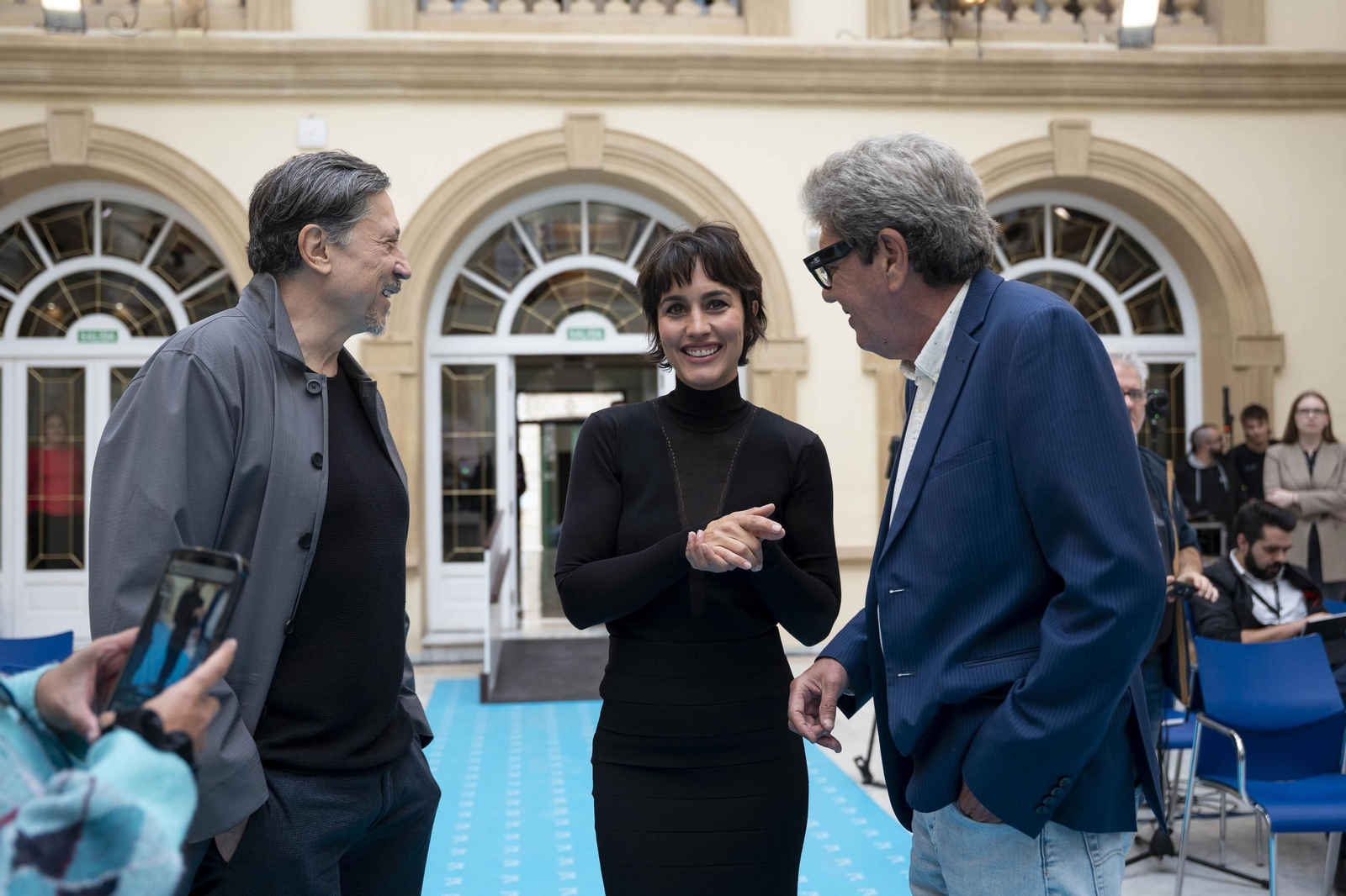 Así ha sido la presentación de la película 'Papeles', en imágenes