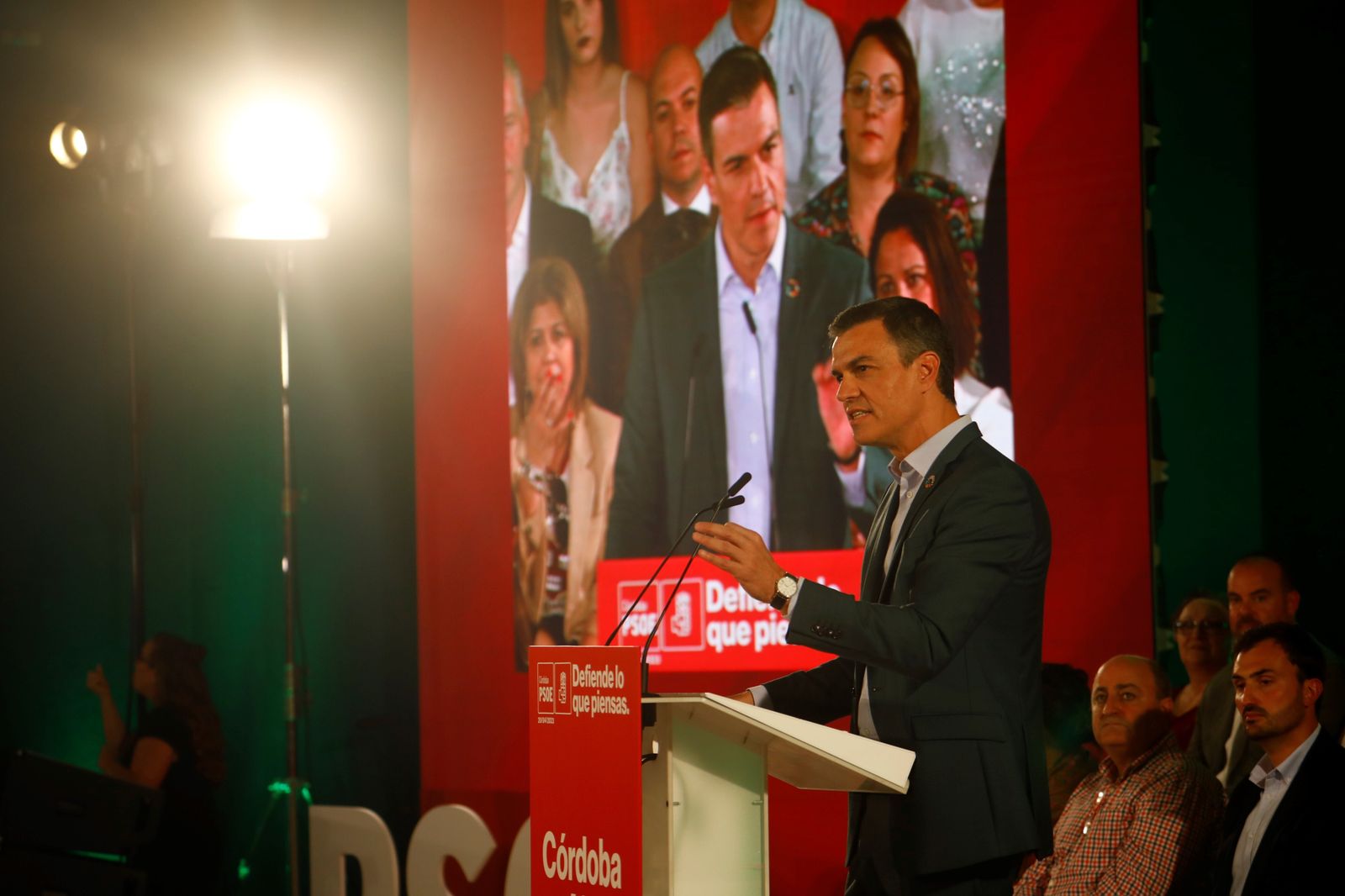 La visita de Pedro Sánchez a Córdoba, en imágenes