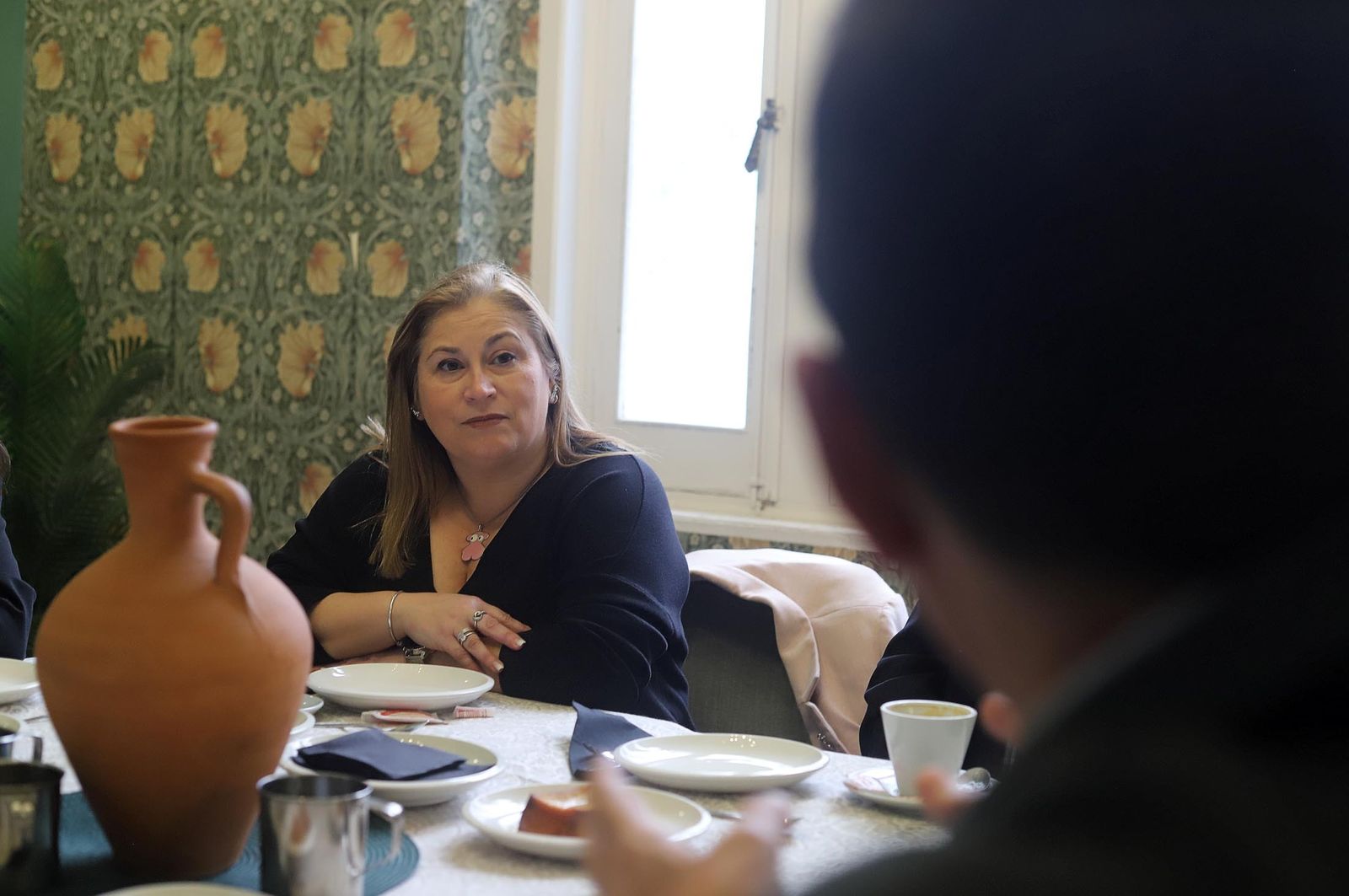 Imágenes de la tertulia cofrade "El Aguaó" de Huelva Información