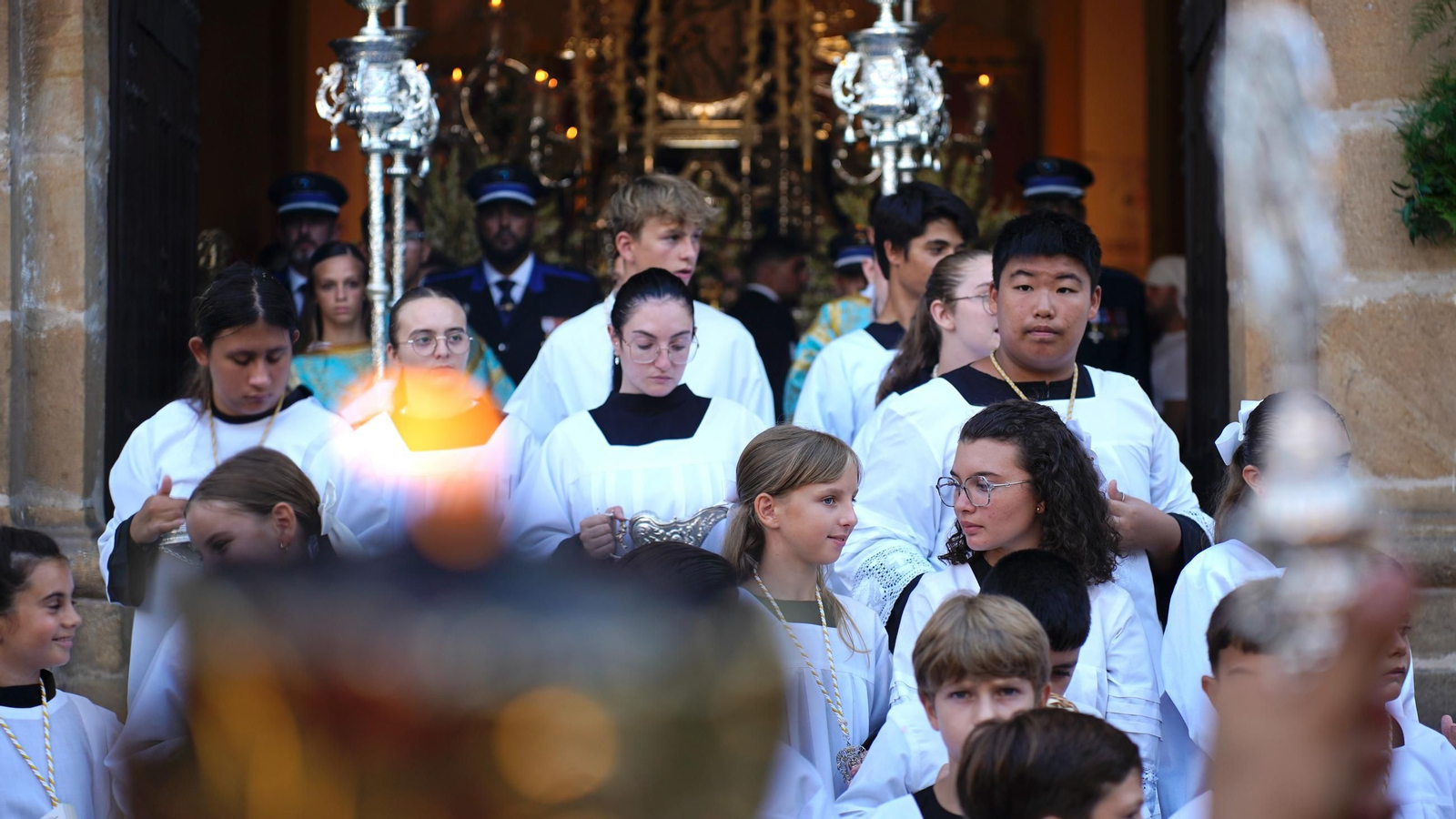 Las fotos de la procesion de la Virgen de la Palma por el cenro de Algeciras
