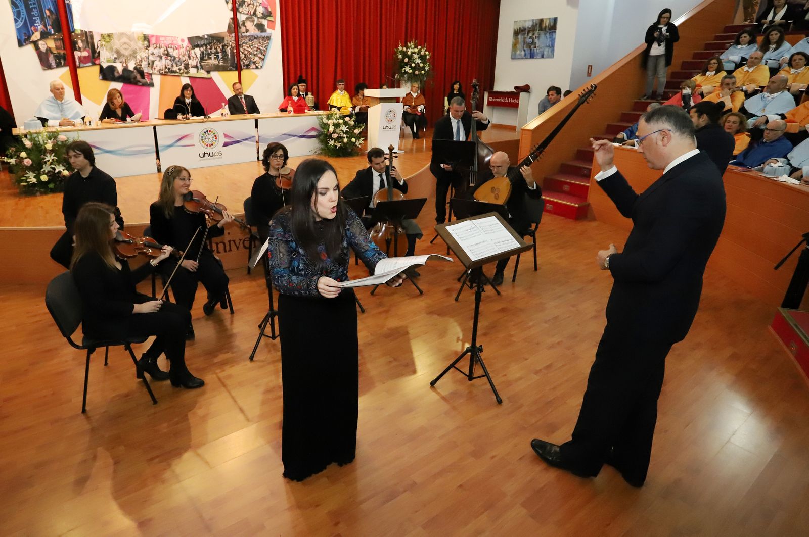 Imágenes del acto de conmemoración del Día de la Universidad de Huelva