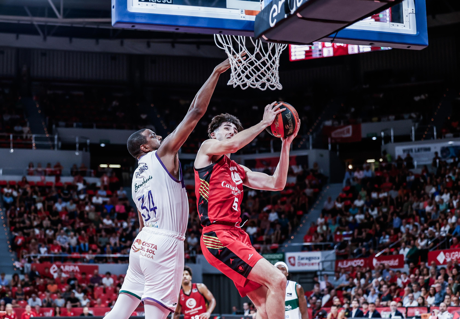 El Casademont Zaragoza-Unicaja, en fotos