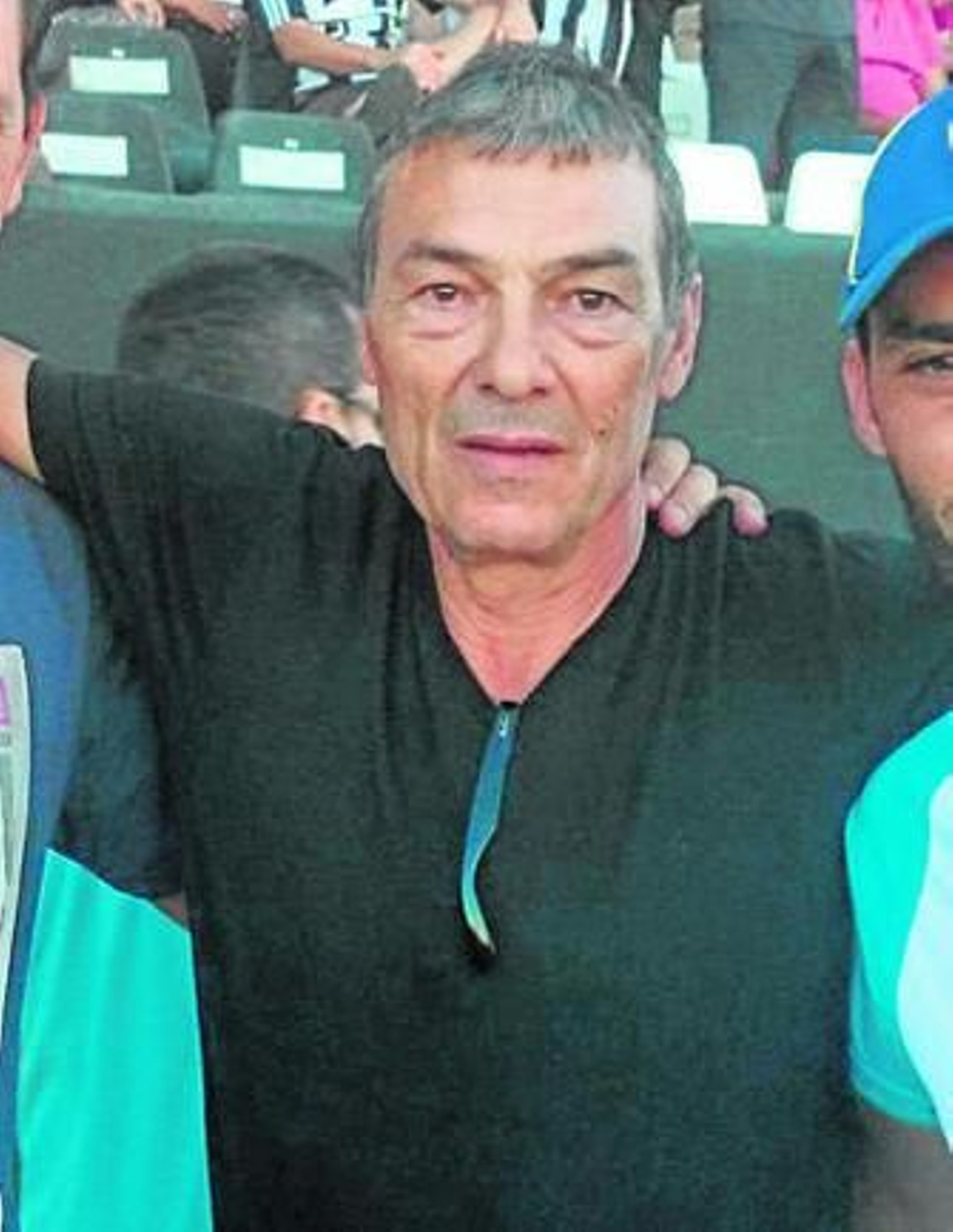 Luis Caro, ex de Cádiz y Balona, en una reciente visita al Municipal.