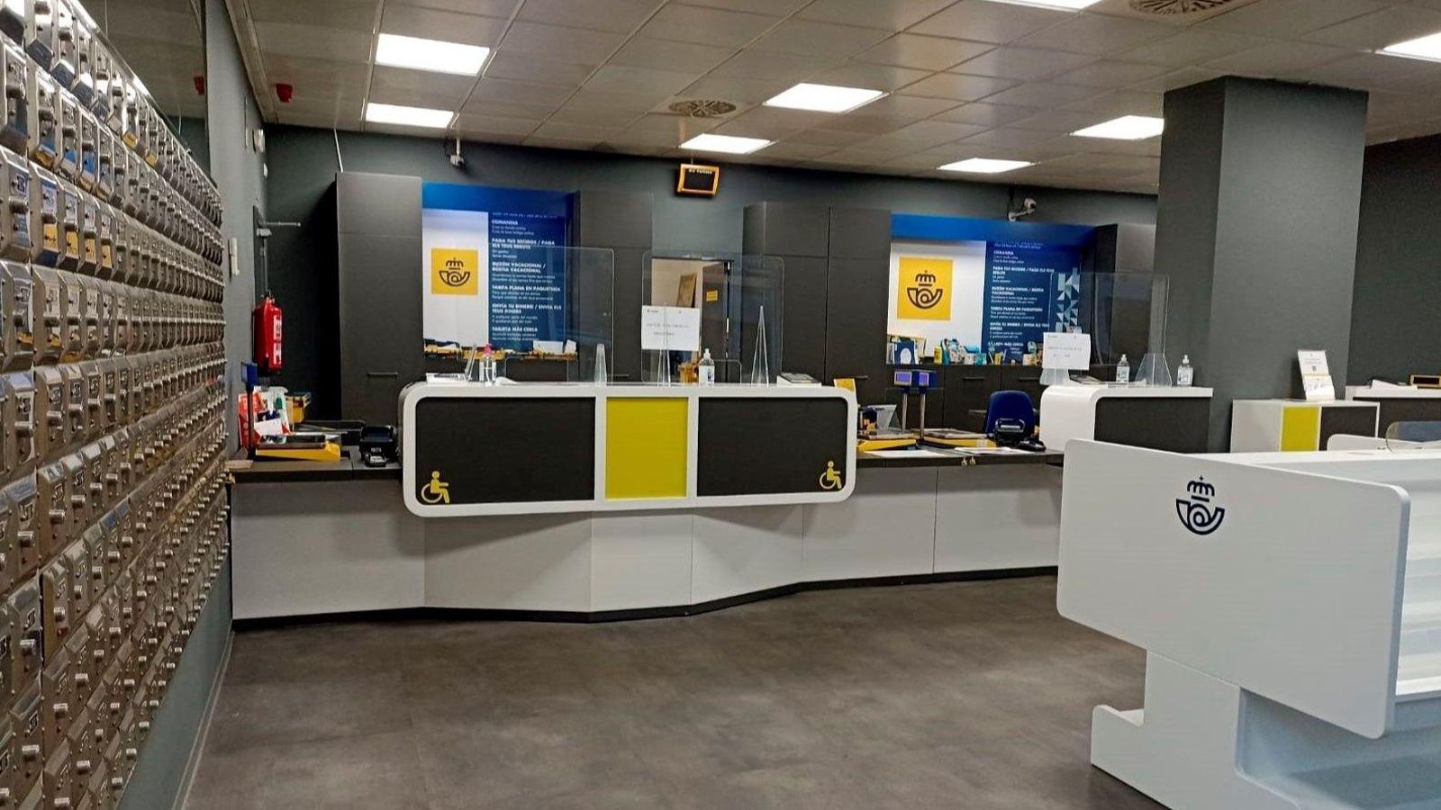 Oficina de Correos  en Huelva.