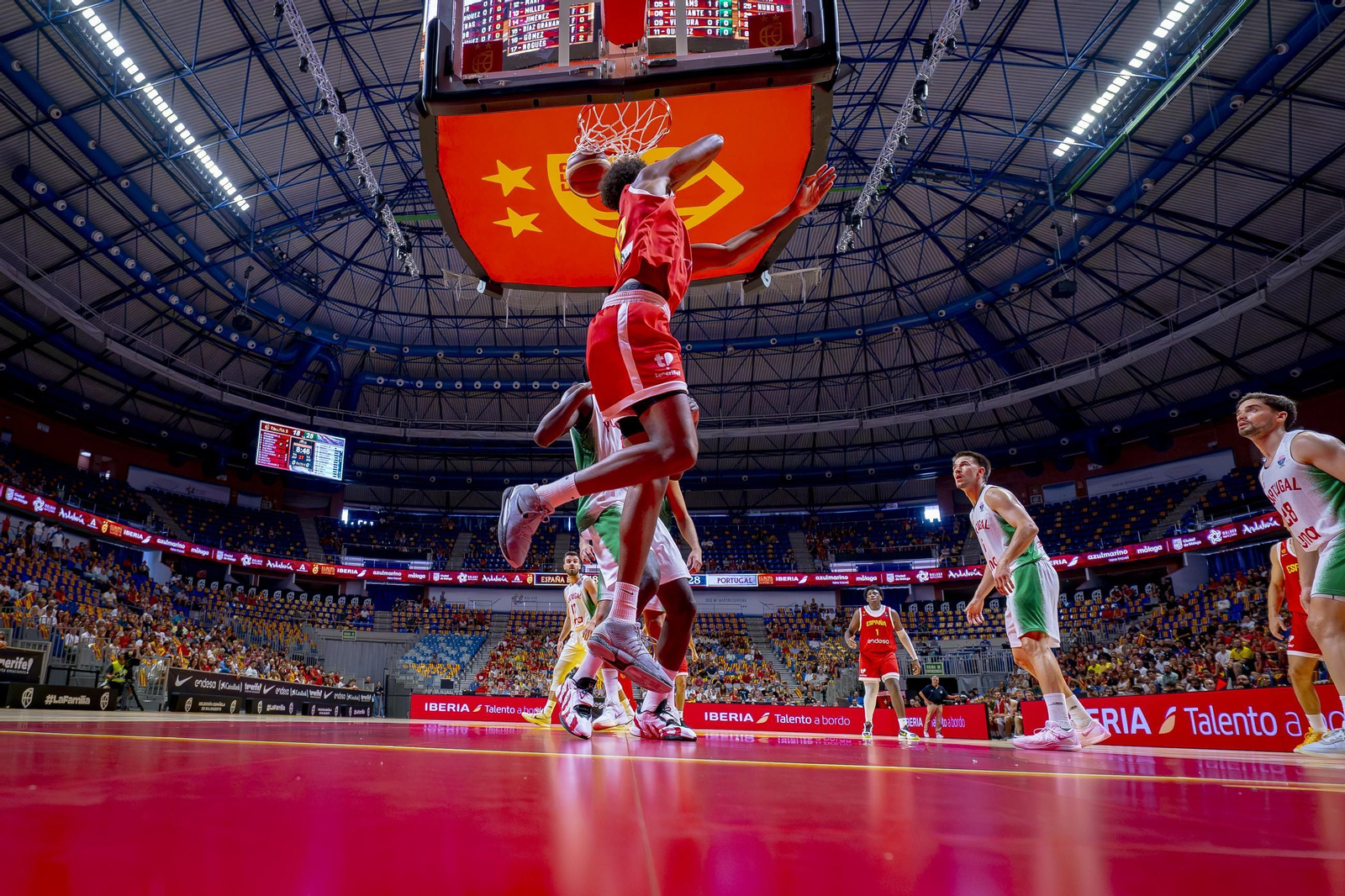 España B - Portugal en Málaga, en fotos