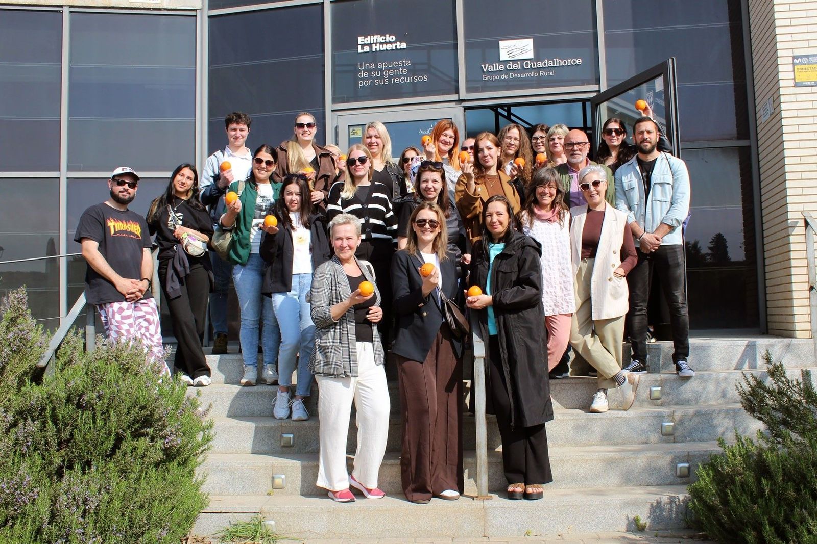 Técnicos participantes en la iniciativa.