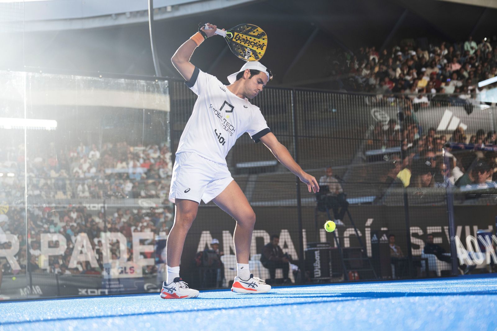 Las mejores fotos de la segunda jornada del pádel en el Estadio de la Cartuja